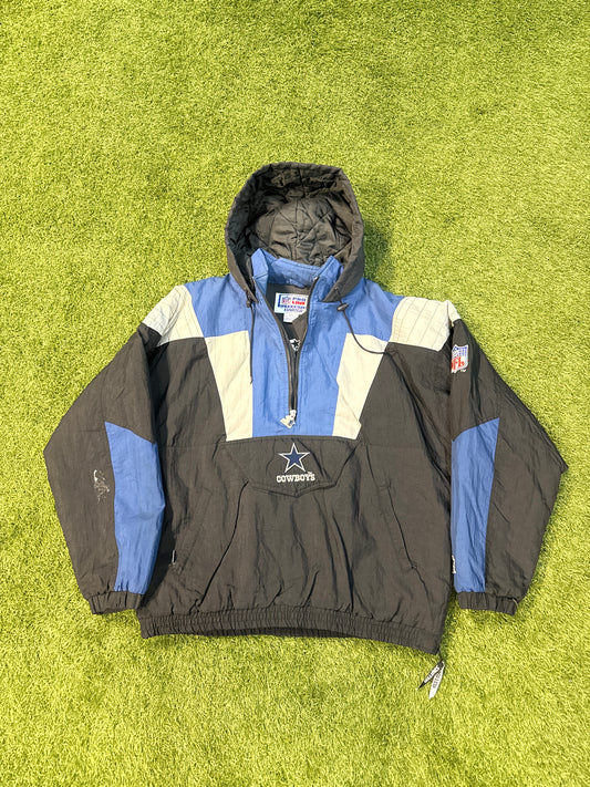 VINTAGE STARTER “DALLAS COWBOYS” QTR ZIP JACKET
