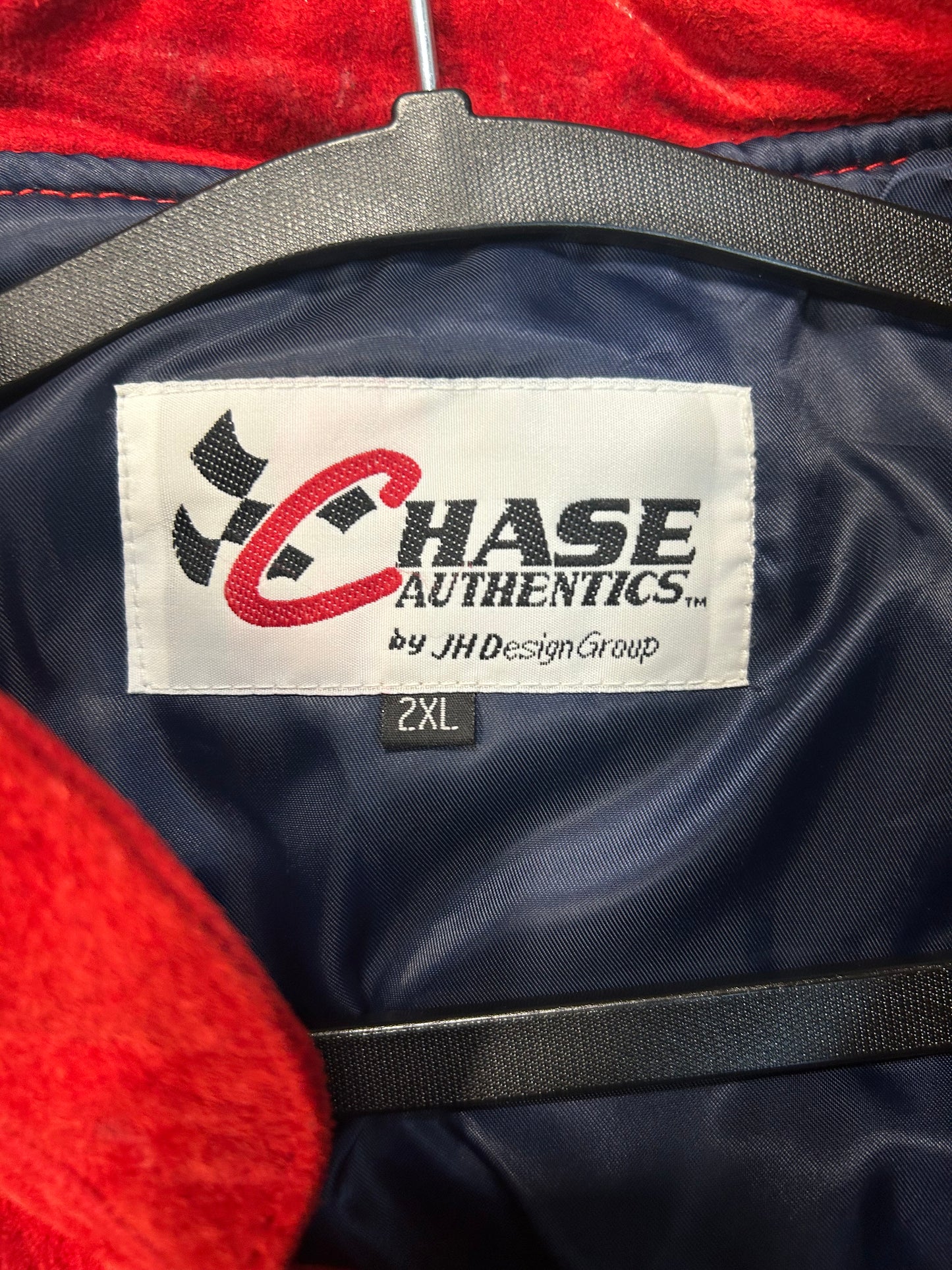 Vintage Jeff Gordon #24 DuPont Automotive Suede Flames NASCAR Heavy Jacket