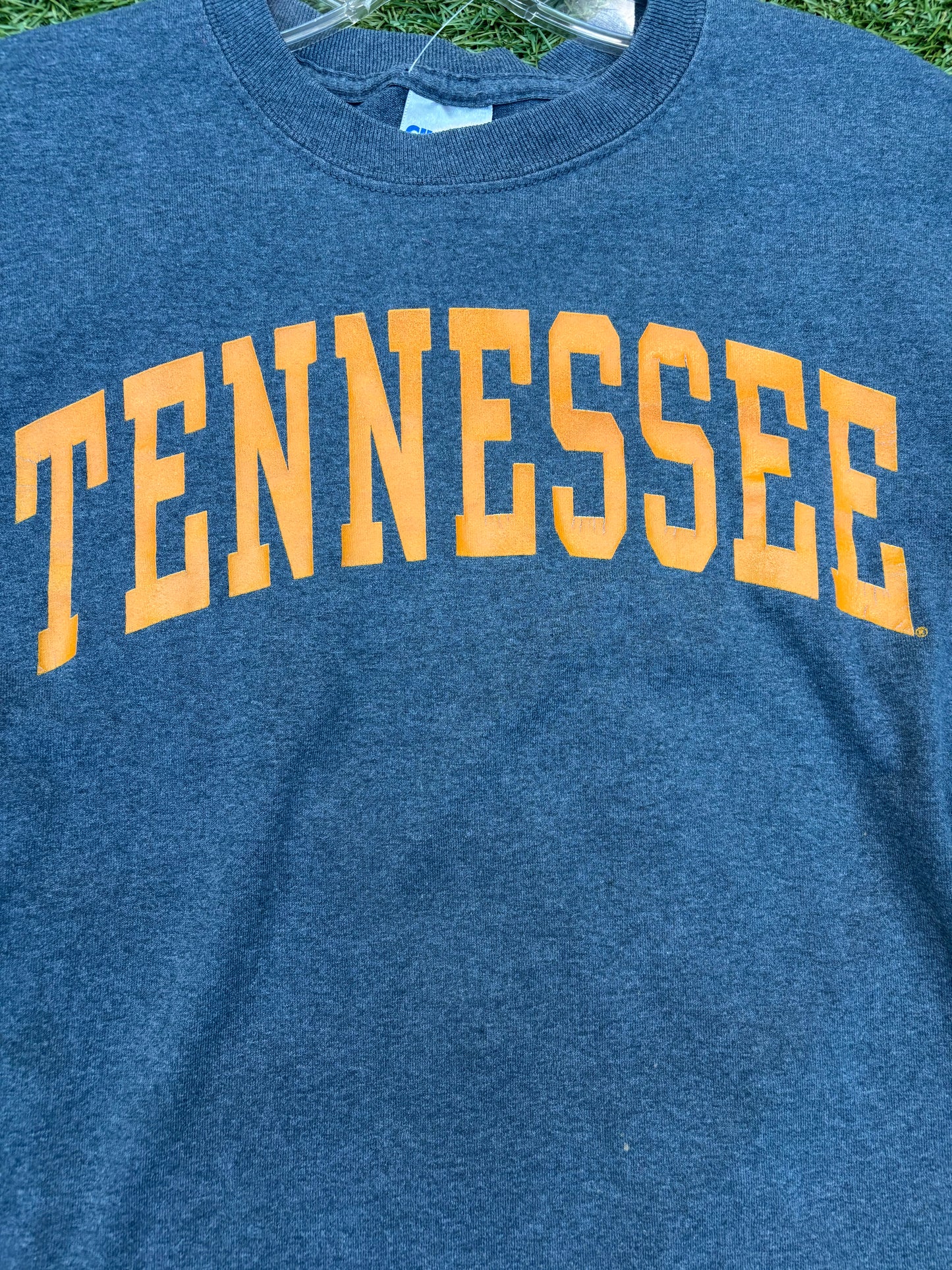 Gray Tennessee Long-Sleeve Orange Graphing