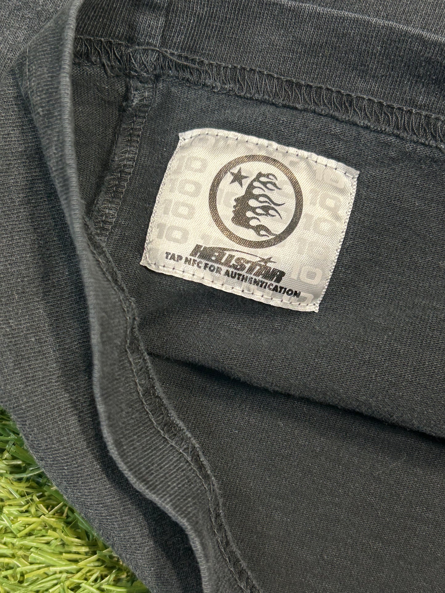 Grey Hellstar Big Logo Tee