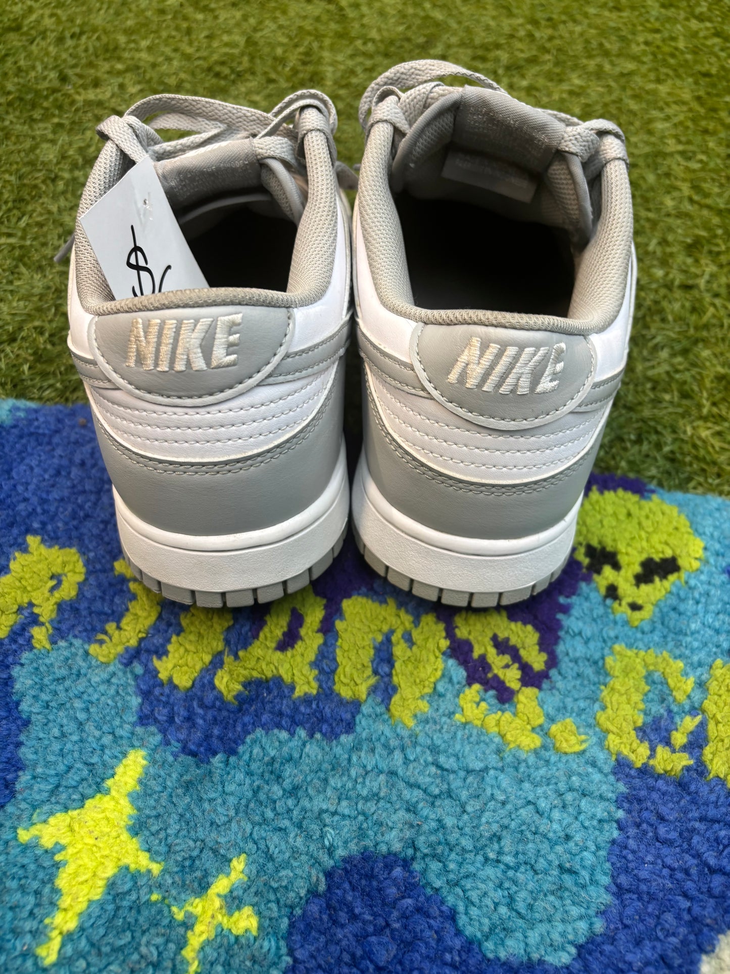 Nike Gray W/White Dunks