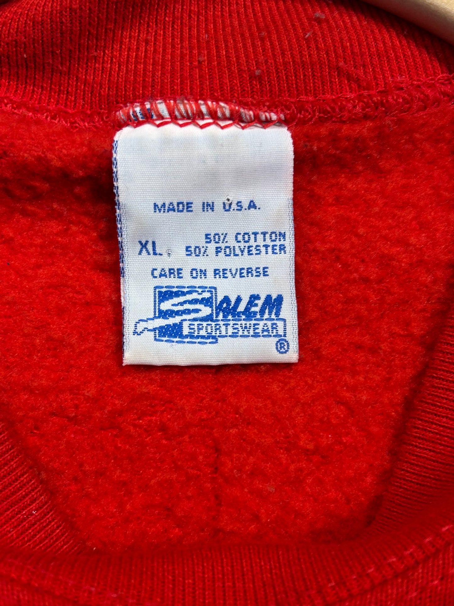 Vintage 90s Salem Ohio State Buckeyes Crewneck Front & Back Hit