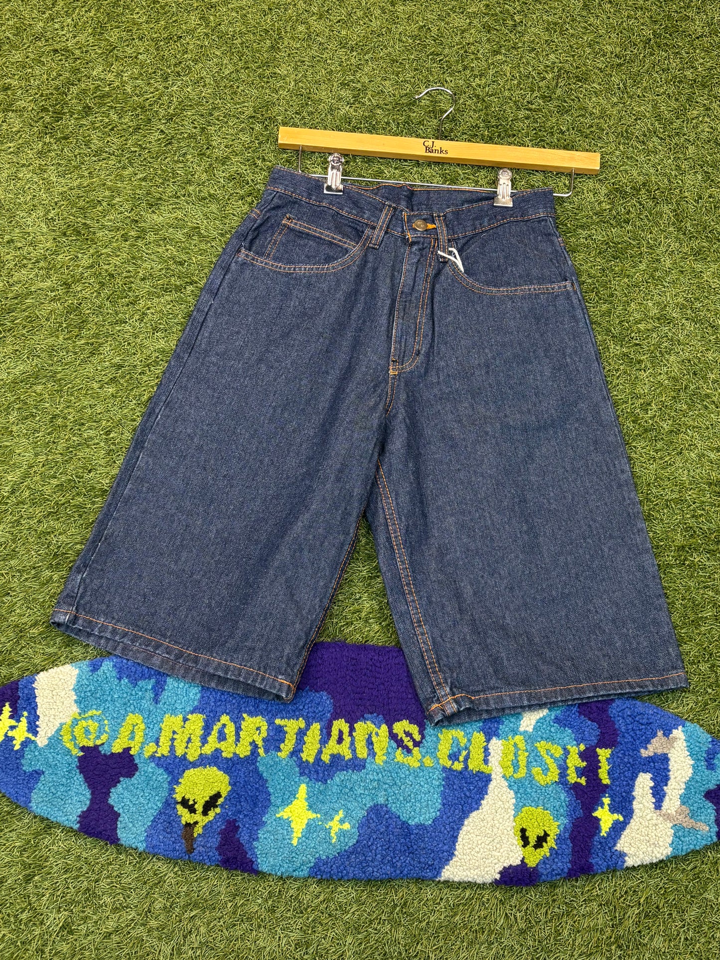 Unbranded Dark Wash Jorts