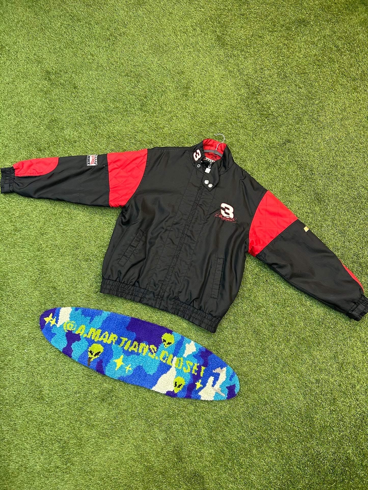 Vintage Nutmeg Dale Earnhardt #3 The Intimidator Race Jacket