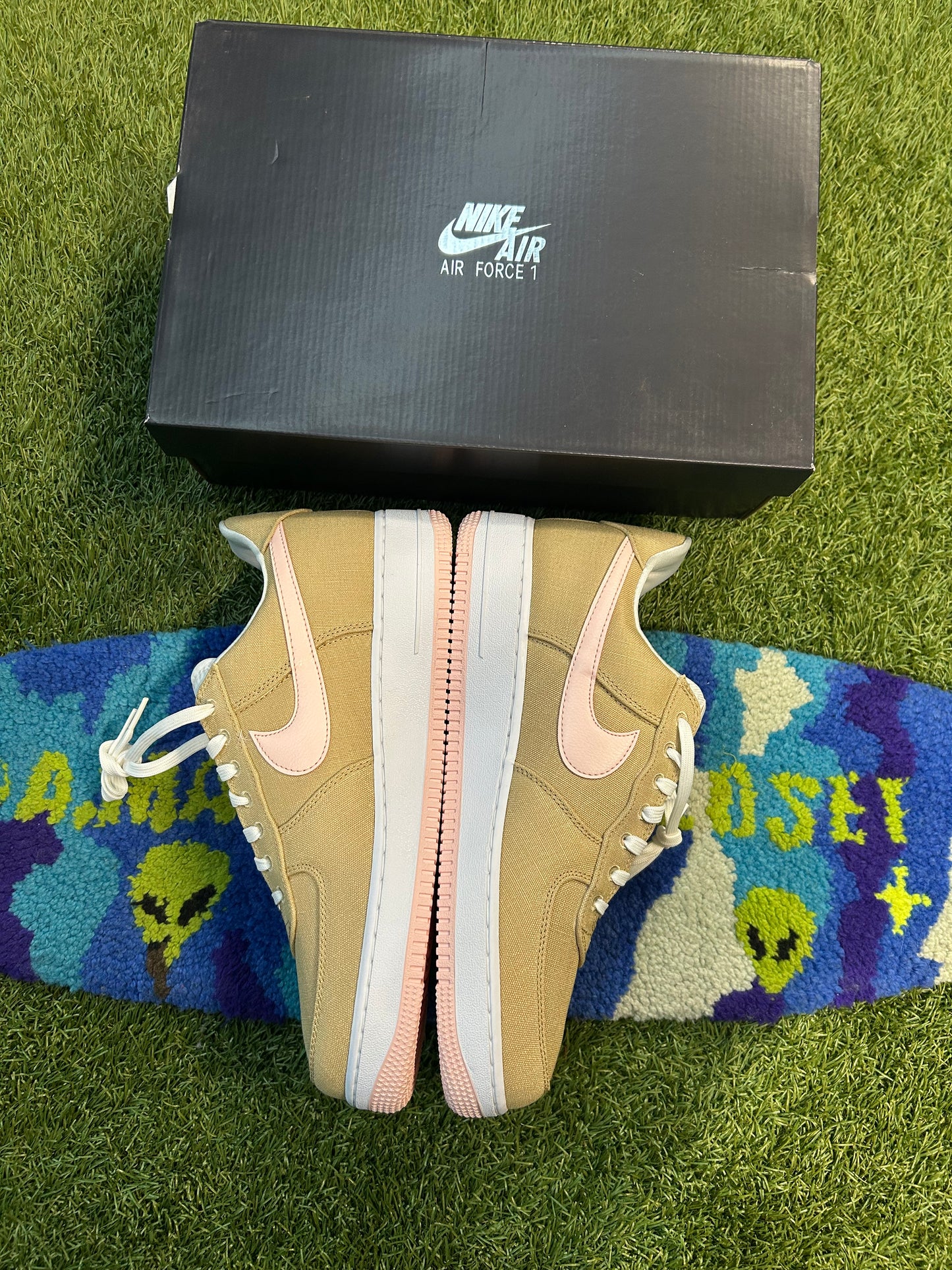 Nike Air Force 1 Low Linen Canvas