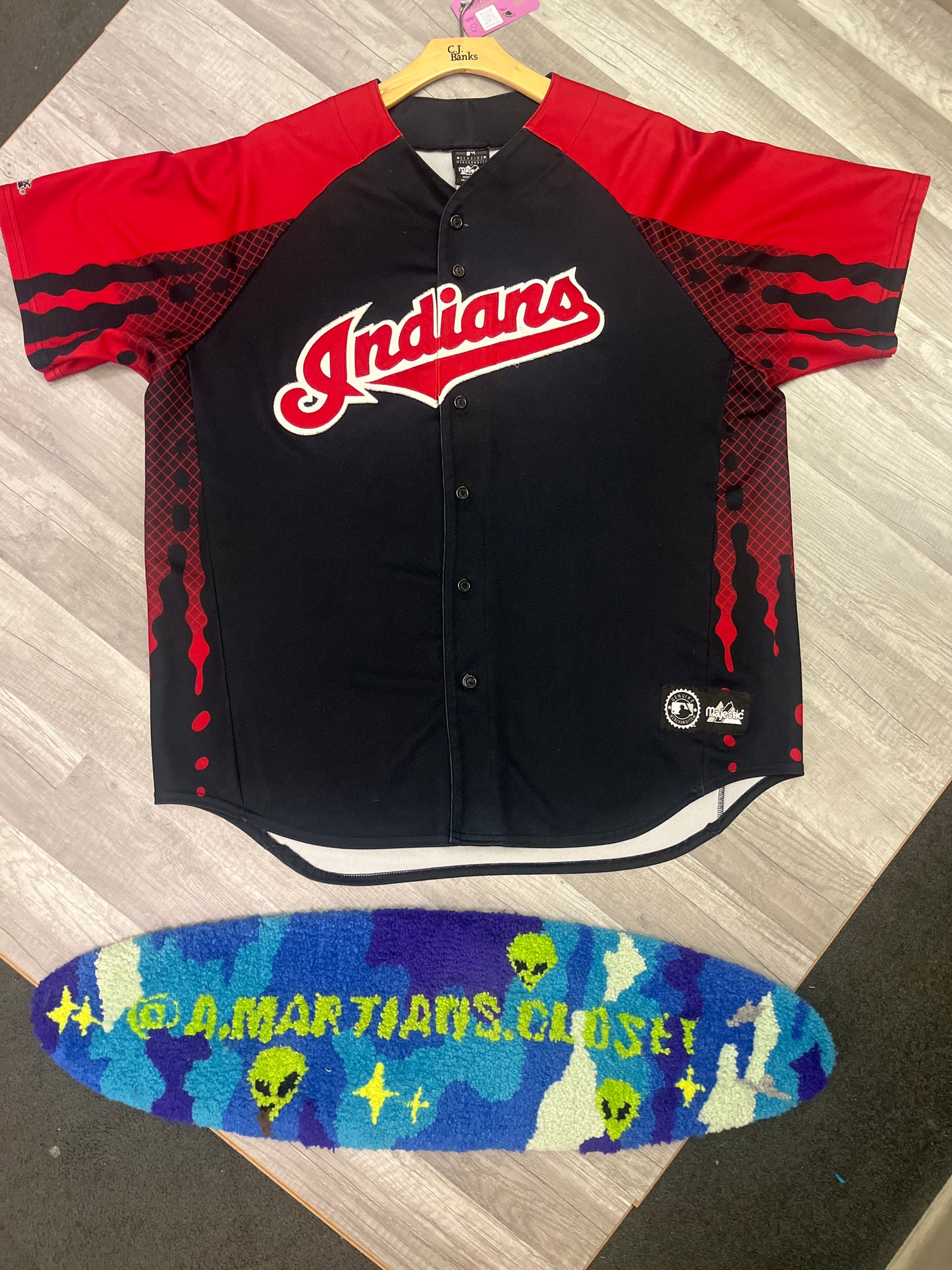 Retro Vintage Indians Jersey