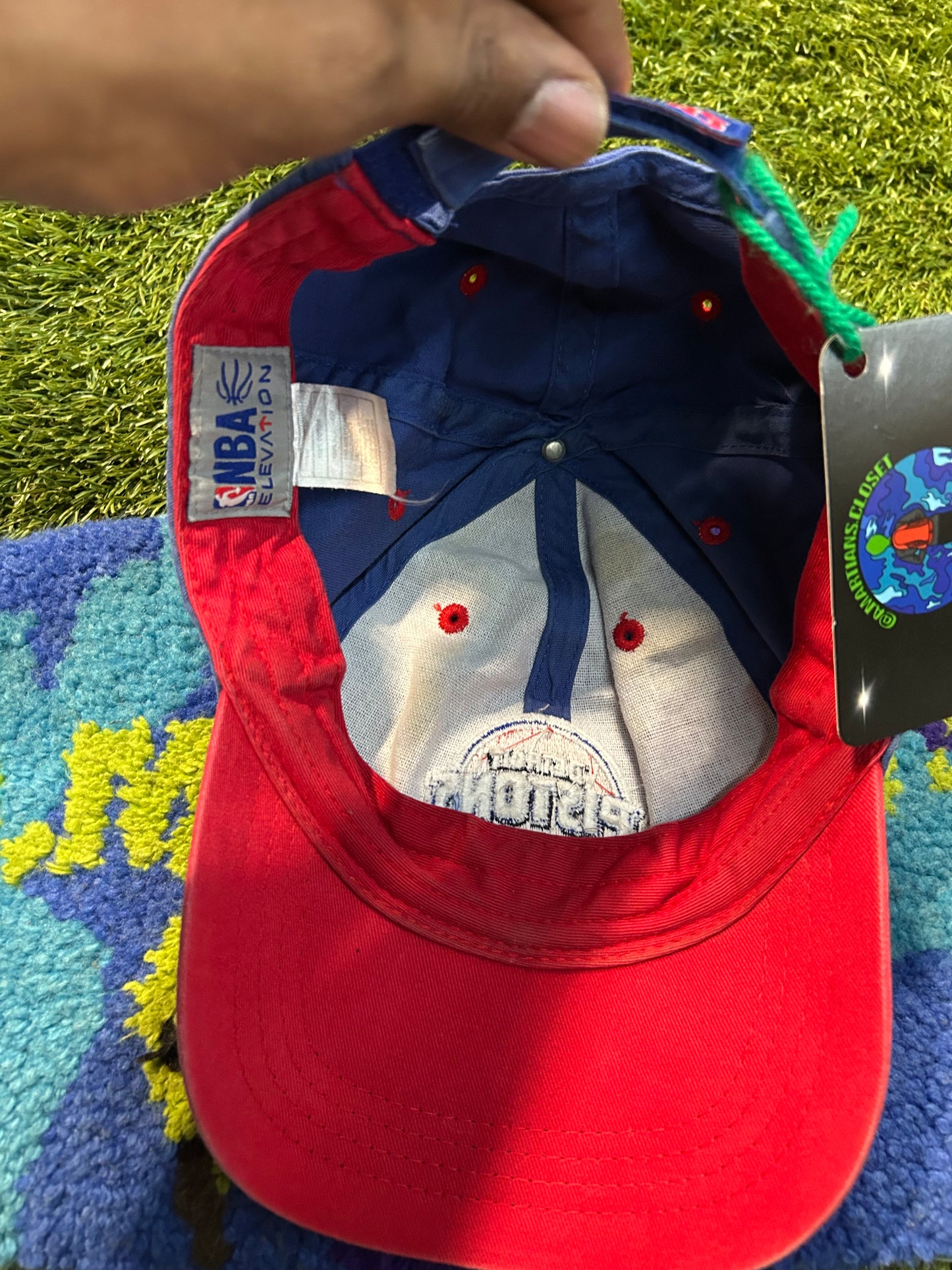 Vintage NBA Elevation Detroit Pistons Cap