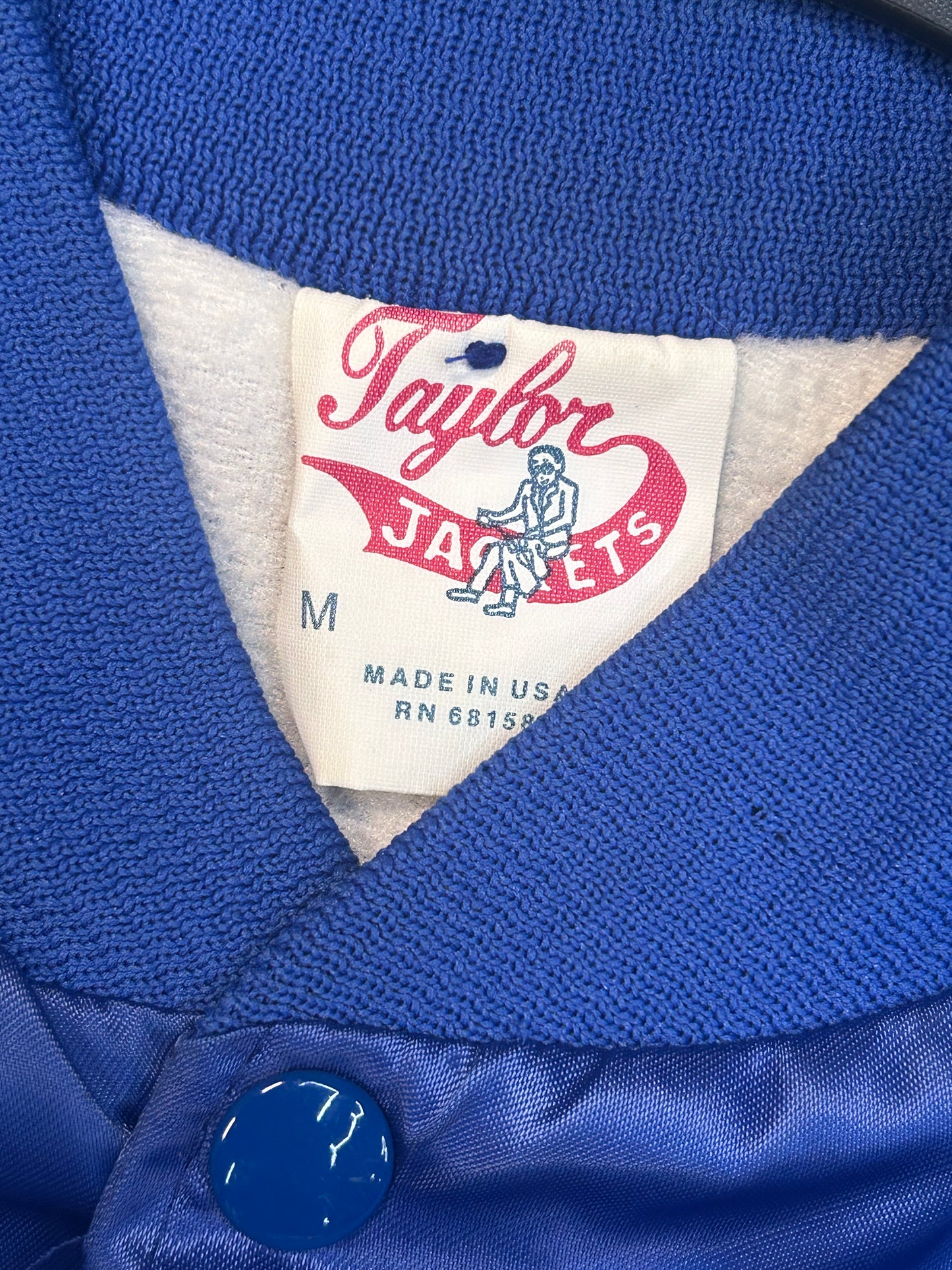 Vintage 90s Terry Labonte Satin Sunco NASCAR Bomber Jacket