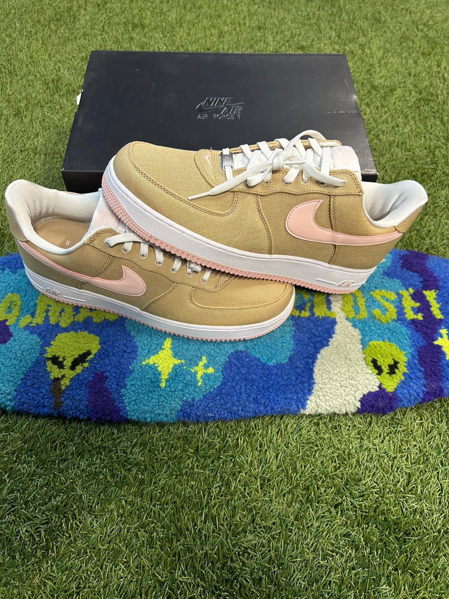 Nike Air Force 1 Low Linen Canvas