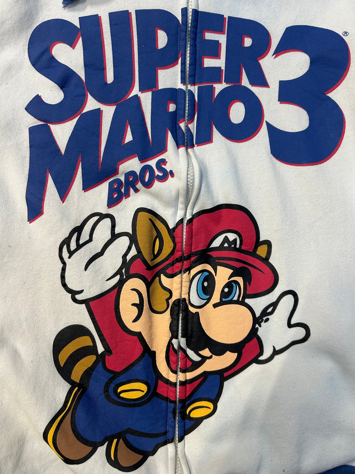 2009 Nintendo Super Mario Bros 3 Zip Up Jacket