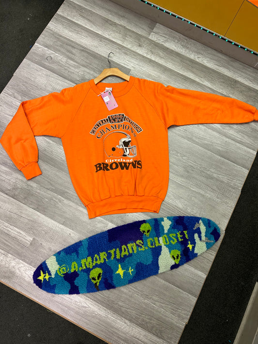 Vintage 90s AFC Division Champions Cleveland Browns Crewneck