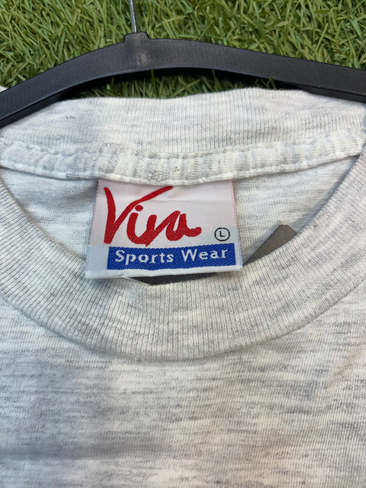Light Gray Vintage Tee “The Hell Activewear”