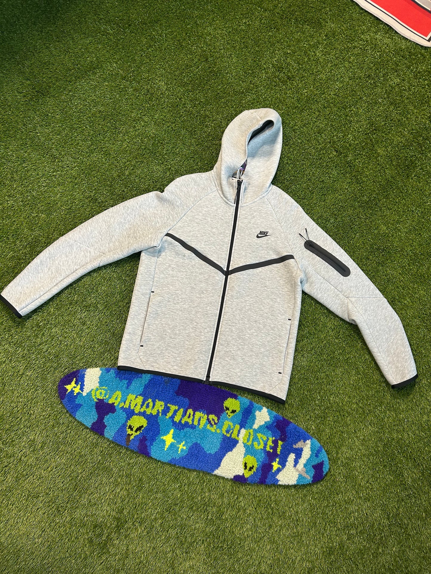 Grey Nike Tech Top