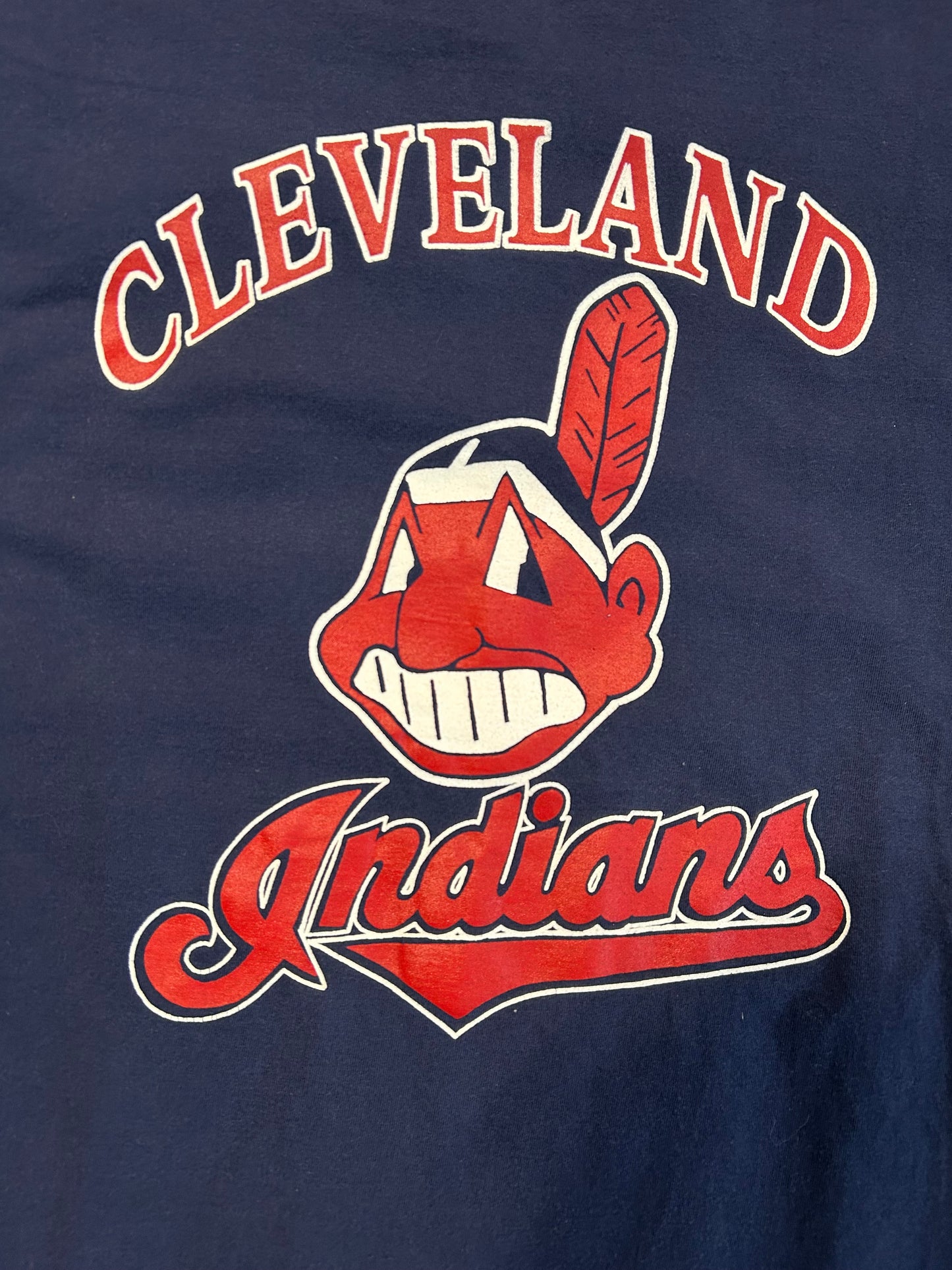 Y2K Jerzees Tag Cleveland Indians Tee