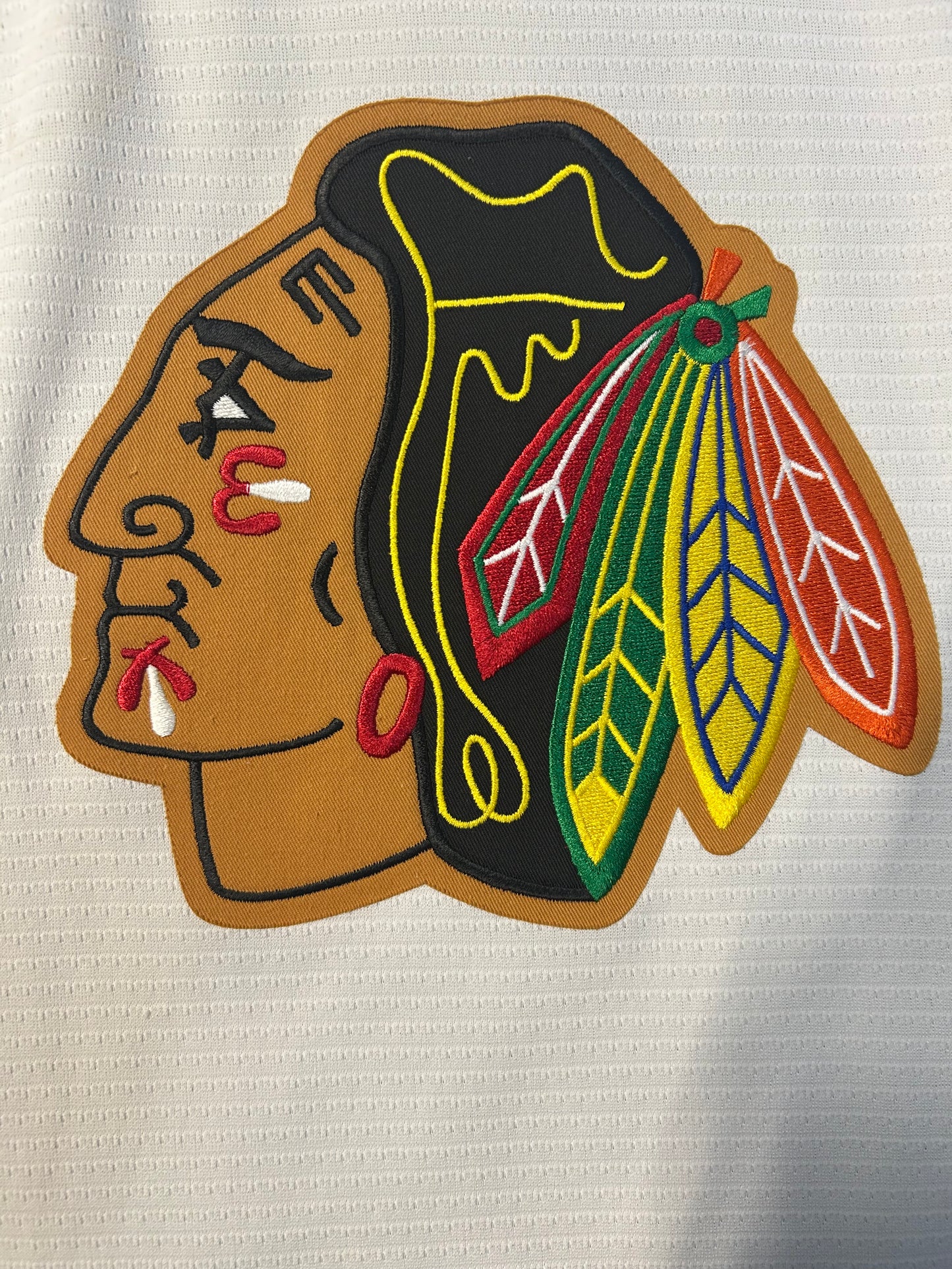 Vintage Chicago Blackhwaks NHL Nike Red Tag Jersey