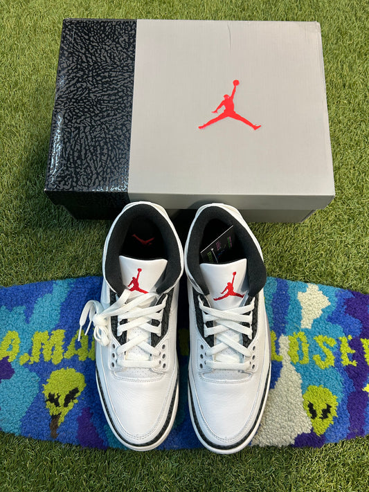 Jordan Retro 3 White Cement Reimagined