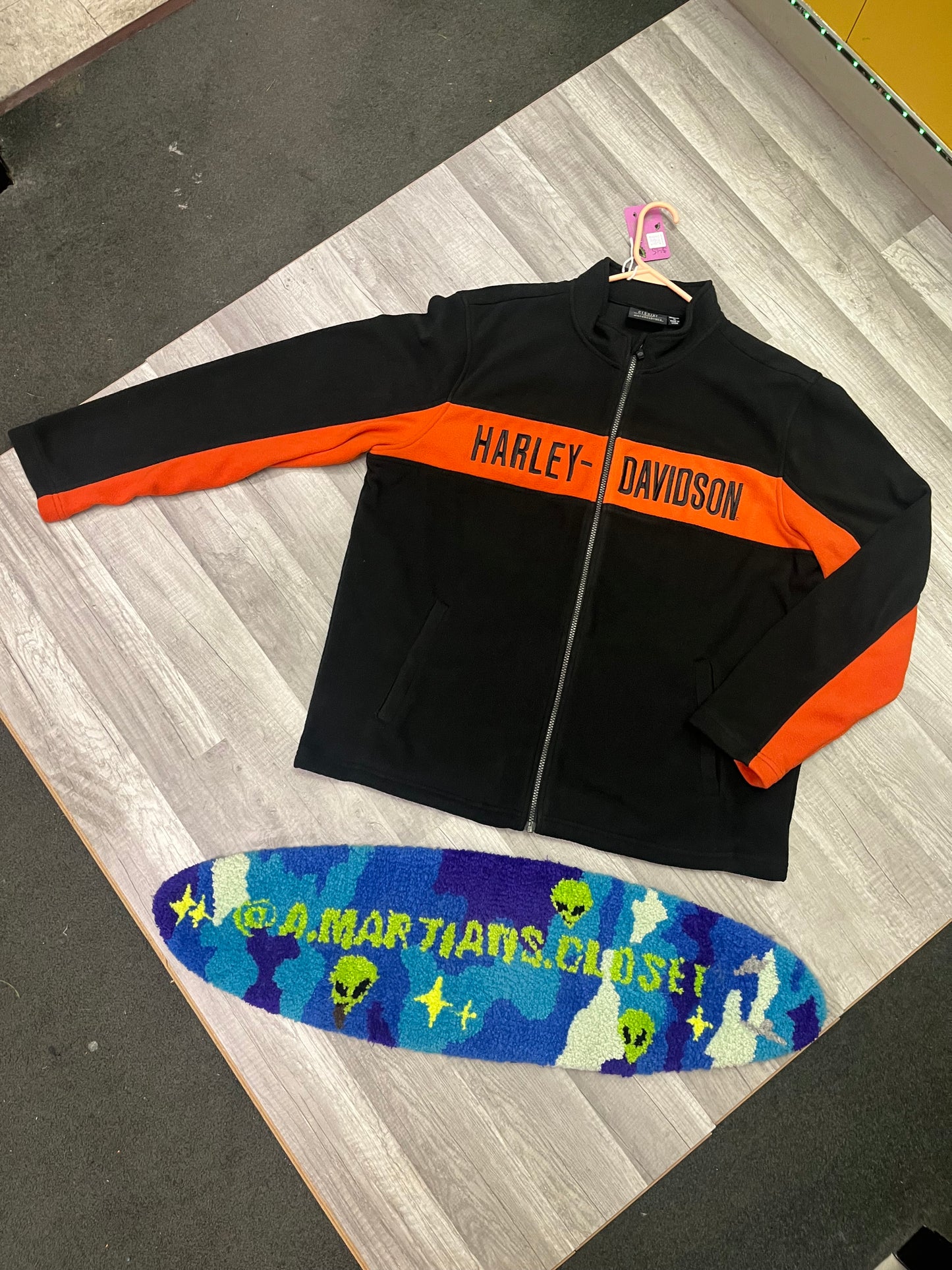 Brand New Harley Davidson Thermal Zip Up Jacket