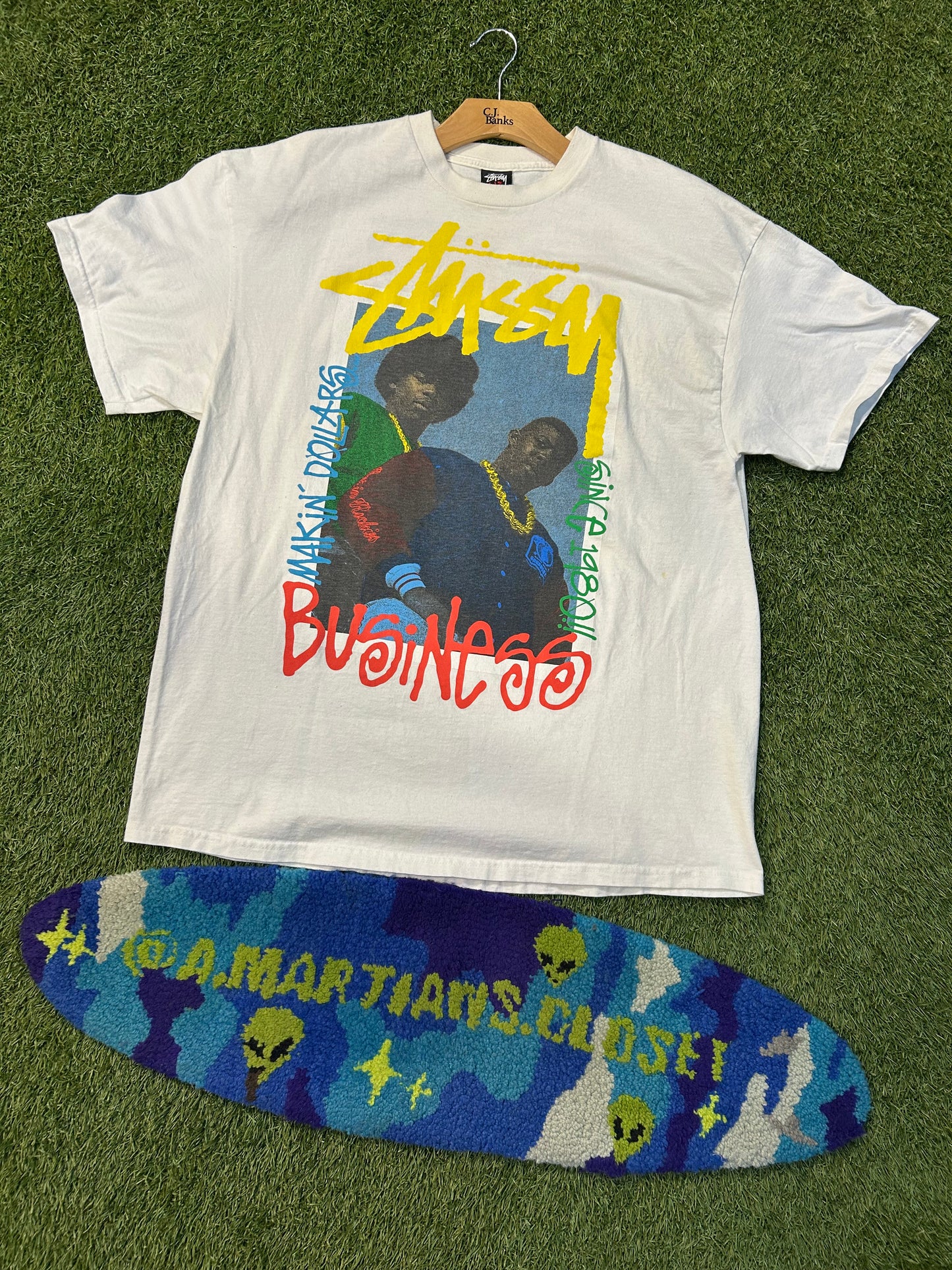 Vintage Stussy EMPD Strictly Business Rap Tee