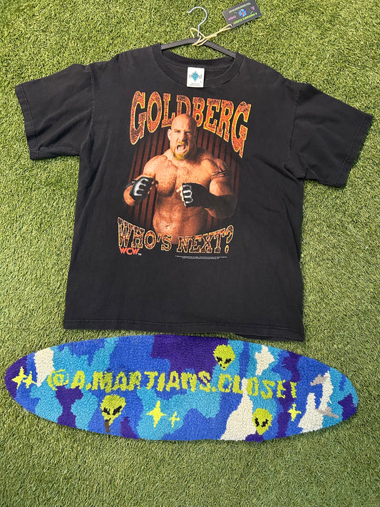 Vintage 1998 WCW Goldberg Who’s Next? Tee