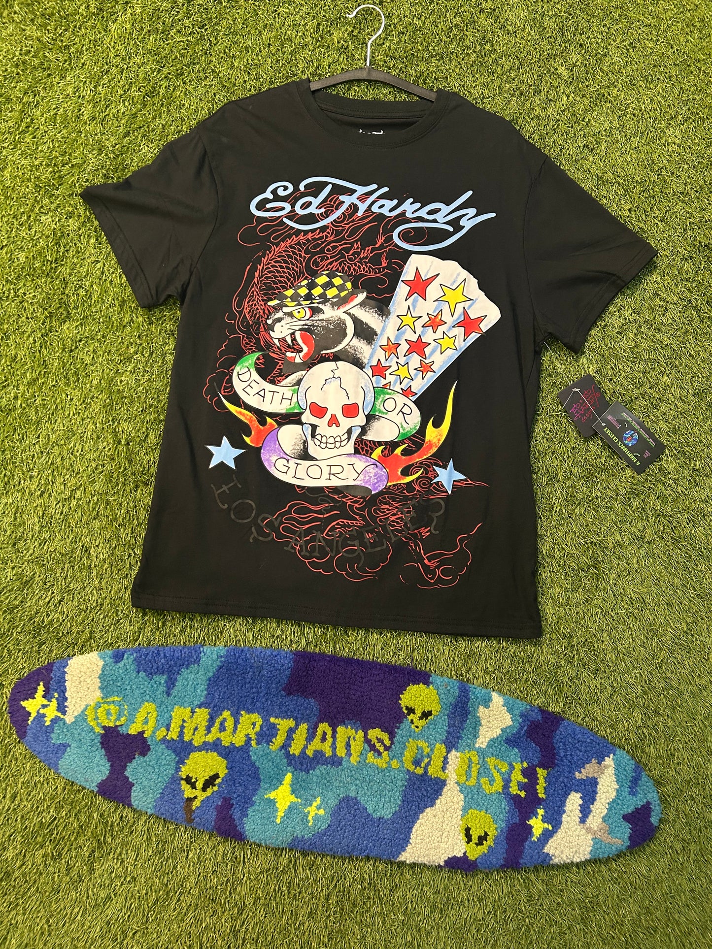 Brand New Ed Hardy Death Or Glory Tee