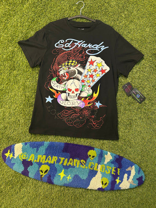 Brand New Ed Hardy Death Or Glory Tee