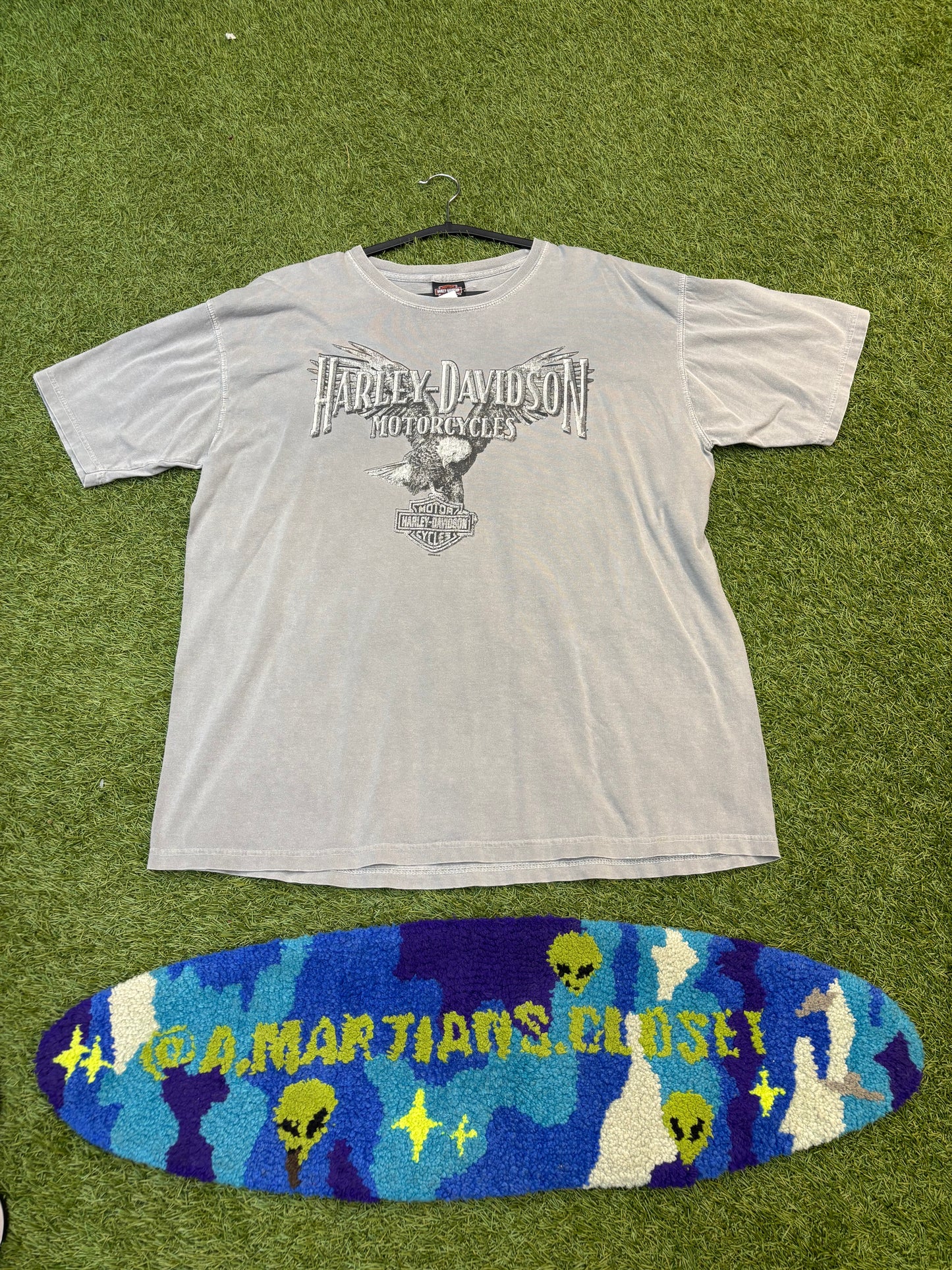 Vintage Harley Davidson Tee Eagle Graphic