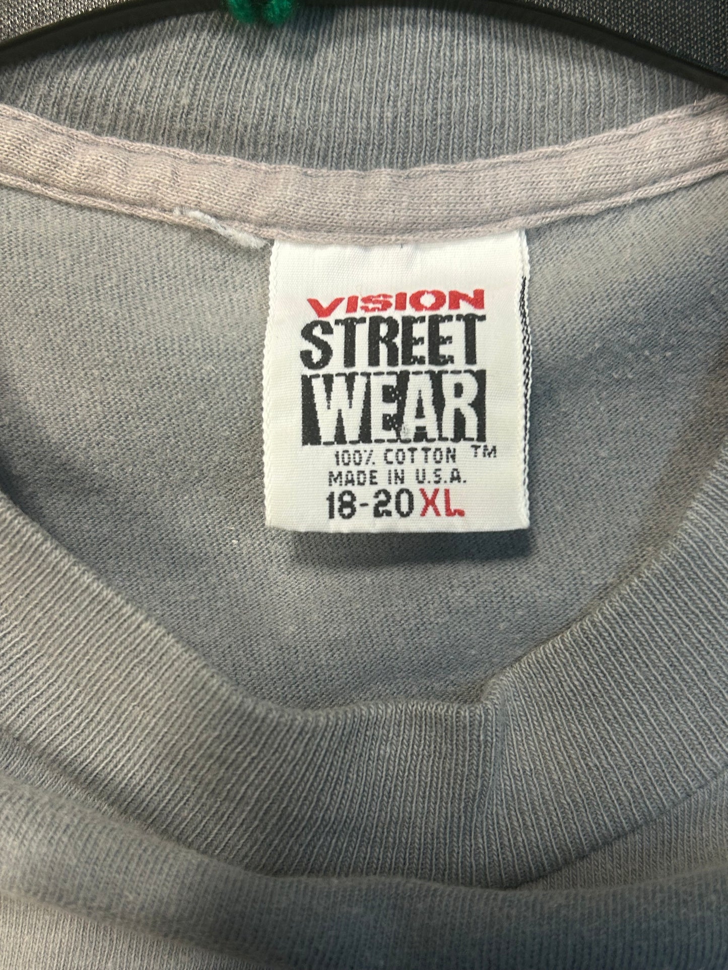 Rare Vintage 1989 Vision Streetwear Skateboard Pychos Family Tee