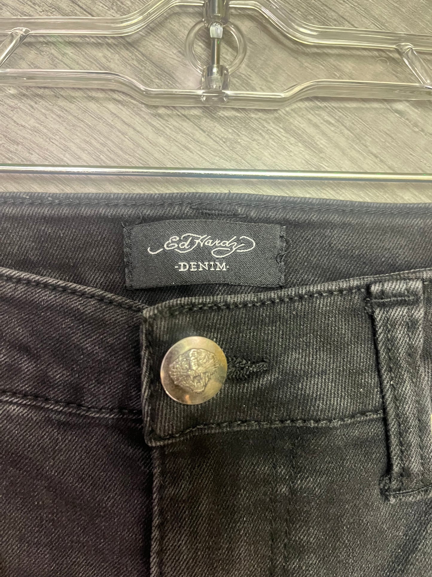 Ed Hardy Denim Black Jeans