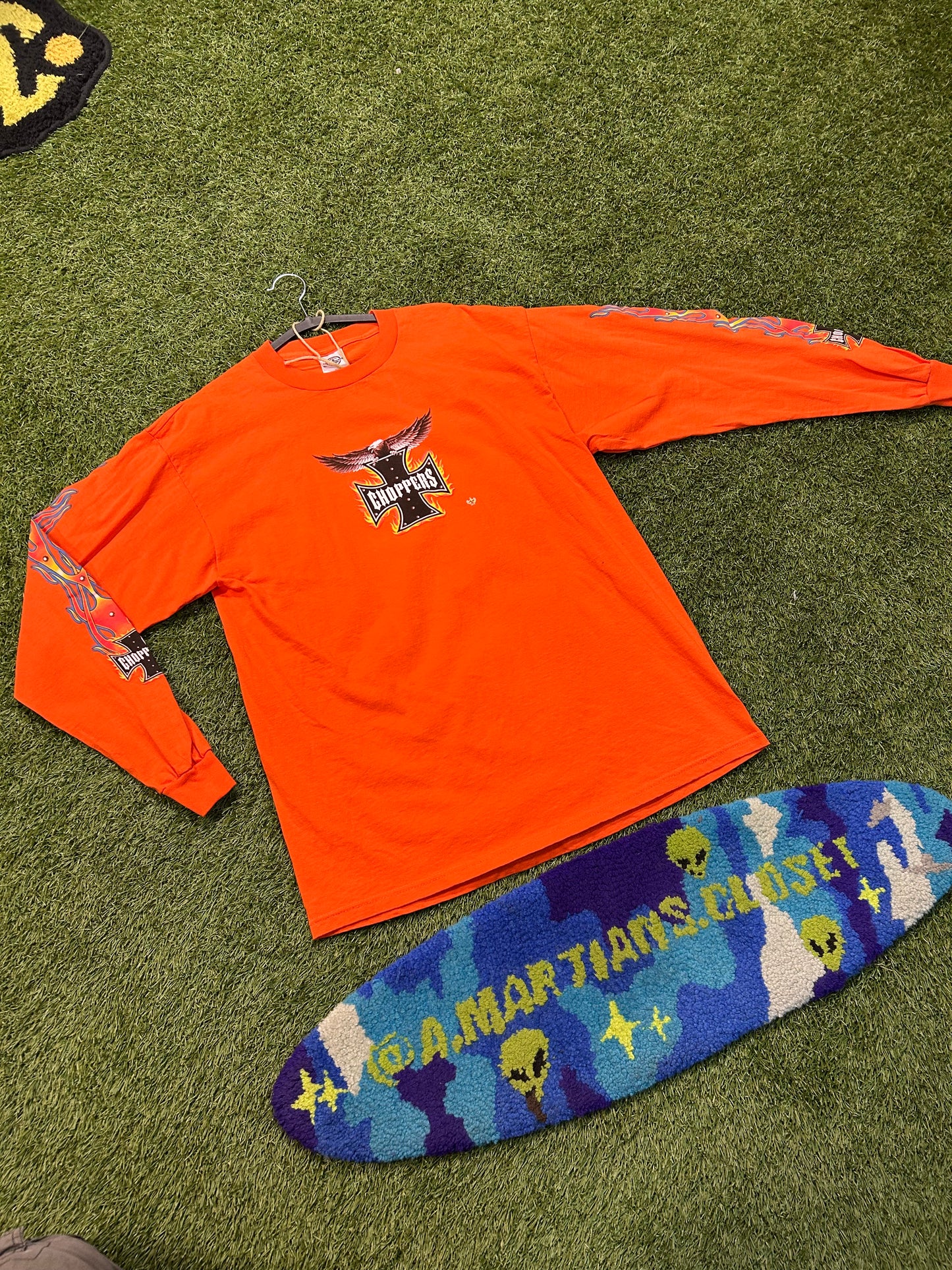 Vintage American Choppers Better To Be Feared Than Loved L/Sleeve Tee