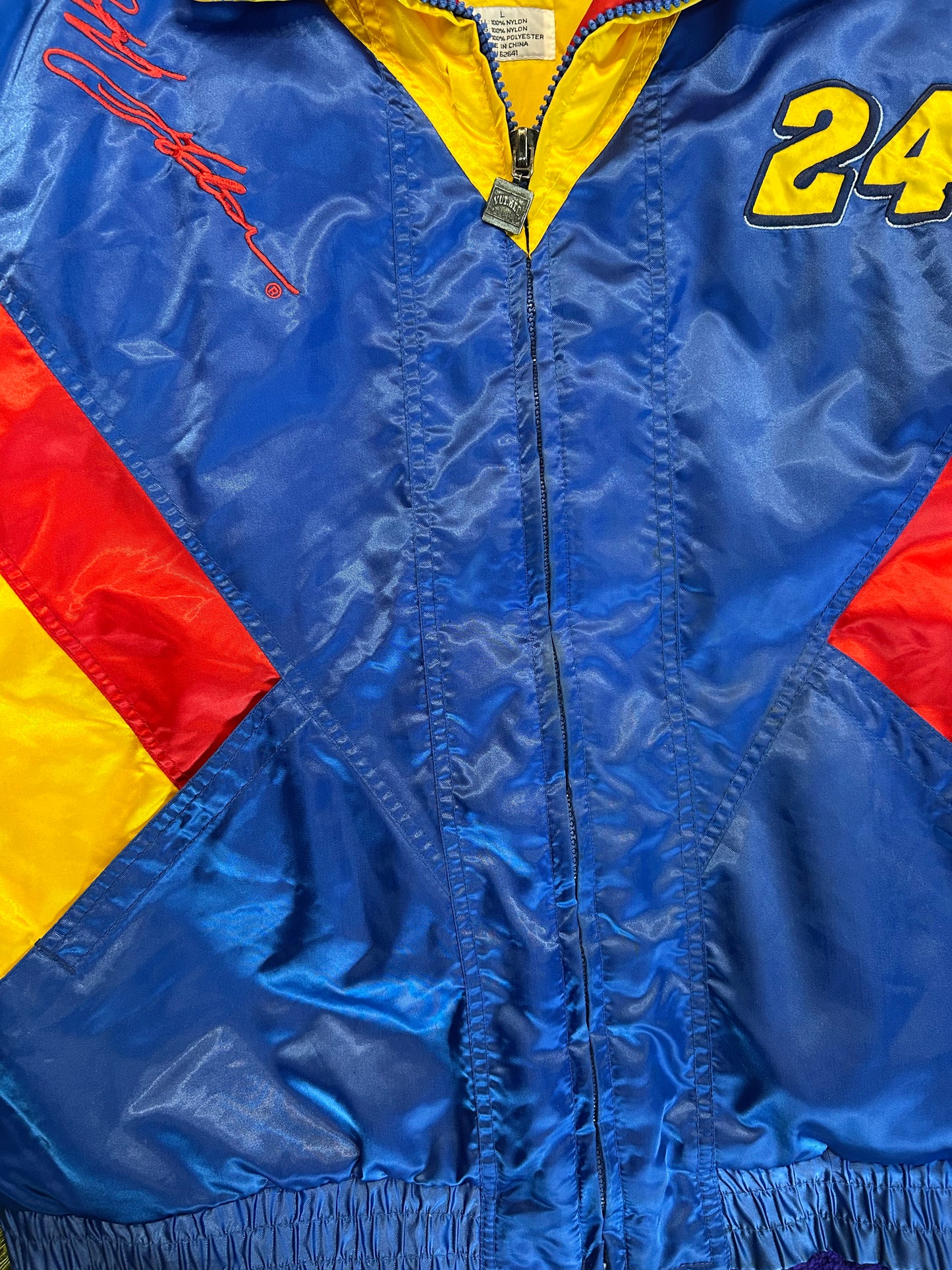 Vintage 90s Nutmeg Jeff Gordon #24 NASCAR Jacket