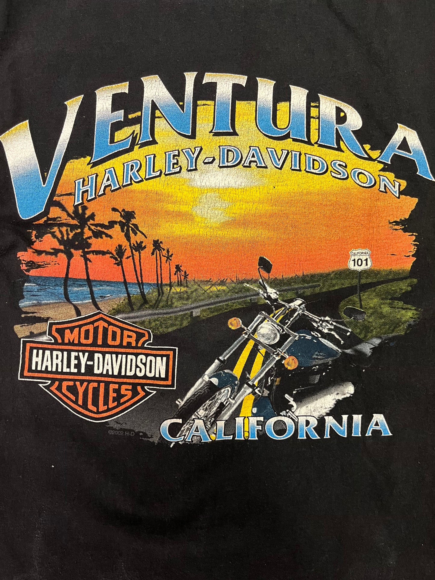 Rarer Vintage 2002 Harley Davidson Ventura California