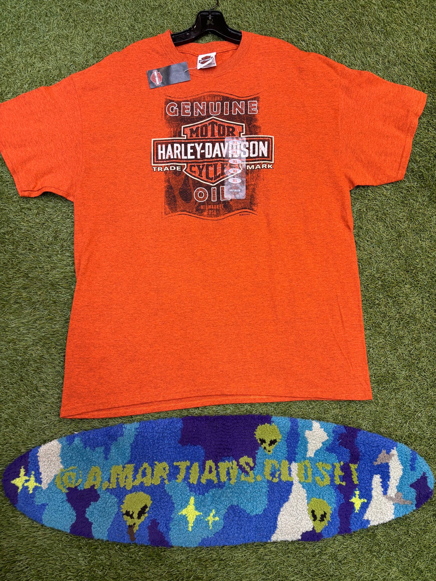 Harley Davidson Orange Hill City Tee
