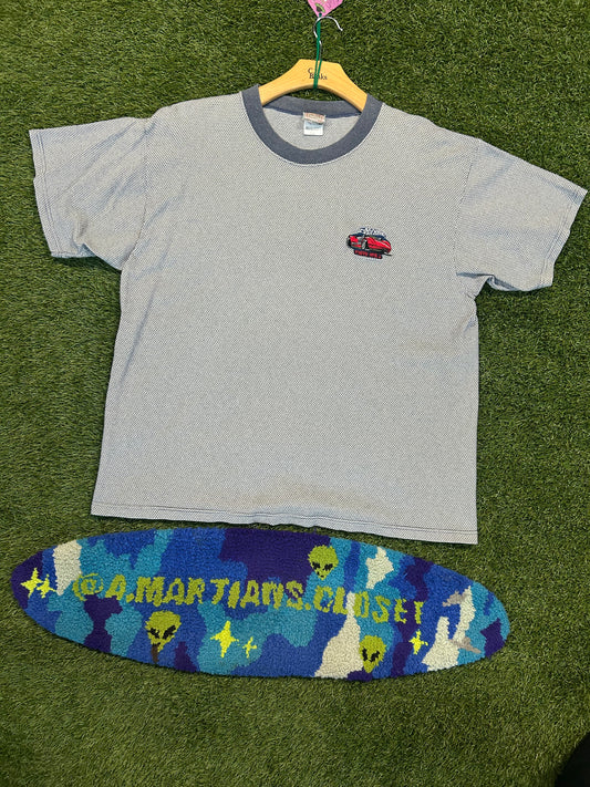 Vintage Hot Wheels Embroidered Twin Mill Car Tee