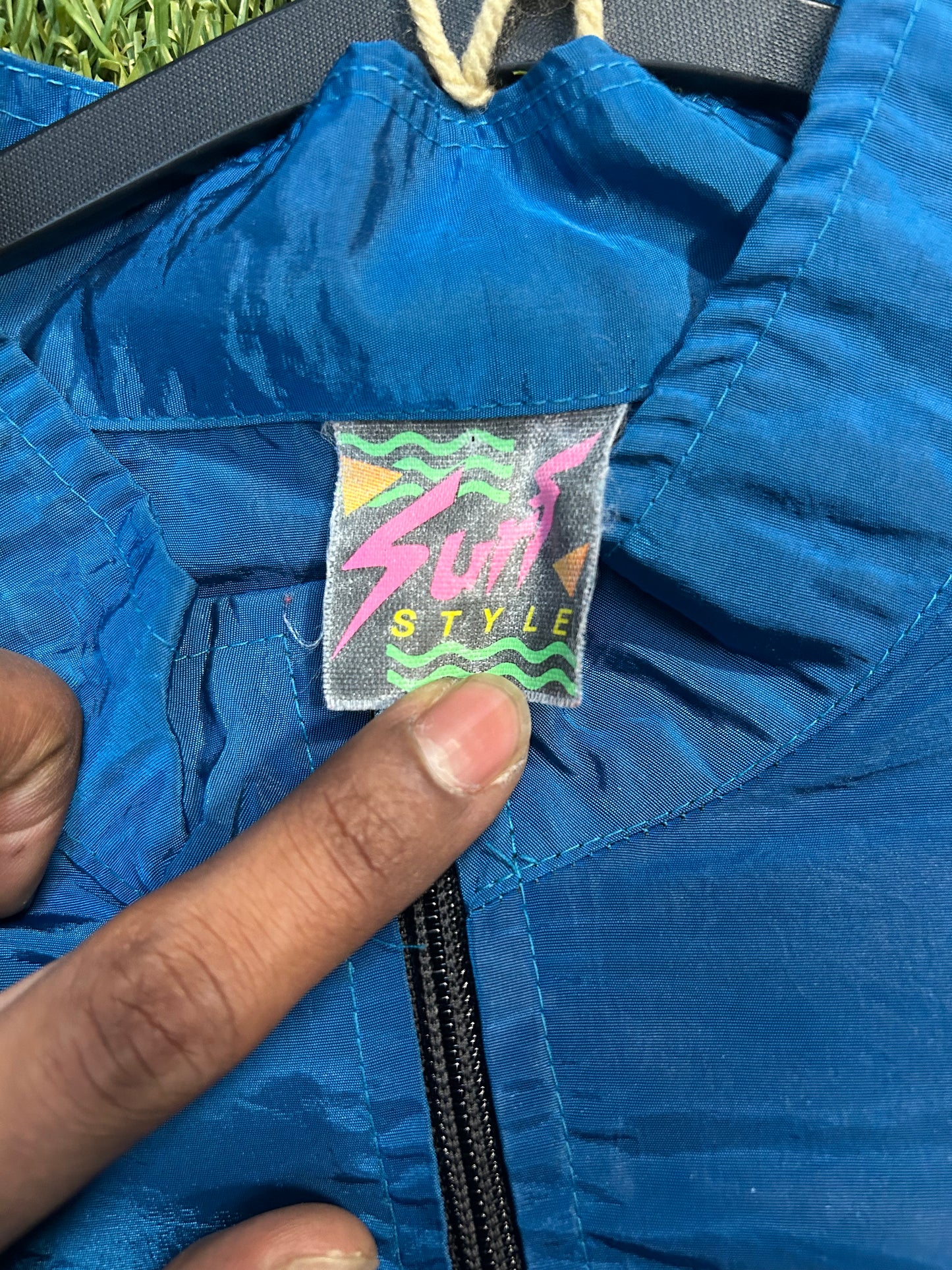 Vintage Surf Style HalfZip Jacket