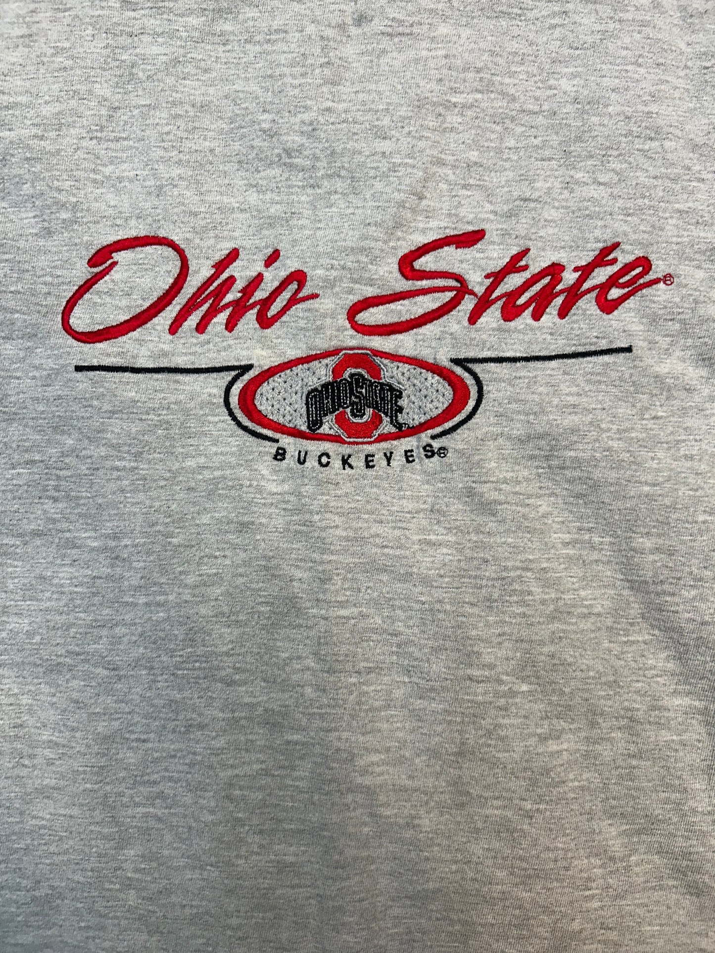 Y2K Ohio State Buckeyes Embroidered Cadre Sports Tee