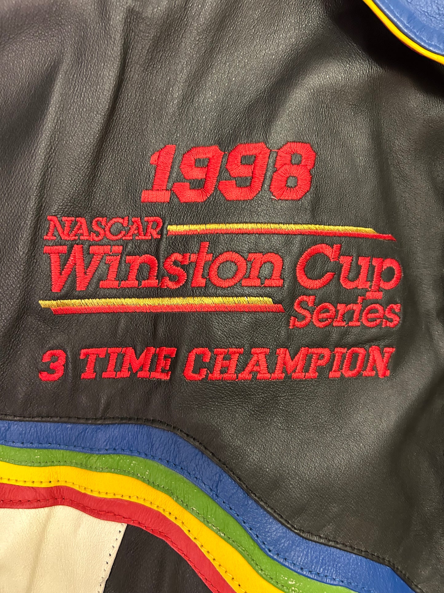 Super Rare Vintage 1998 Jeff Gordon Winston Cup Champion NASCAR Jacket