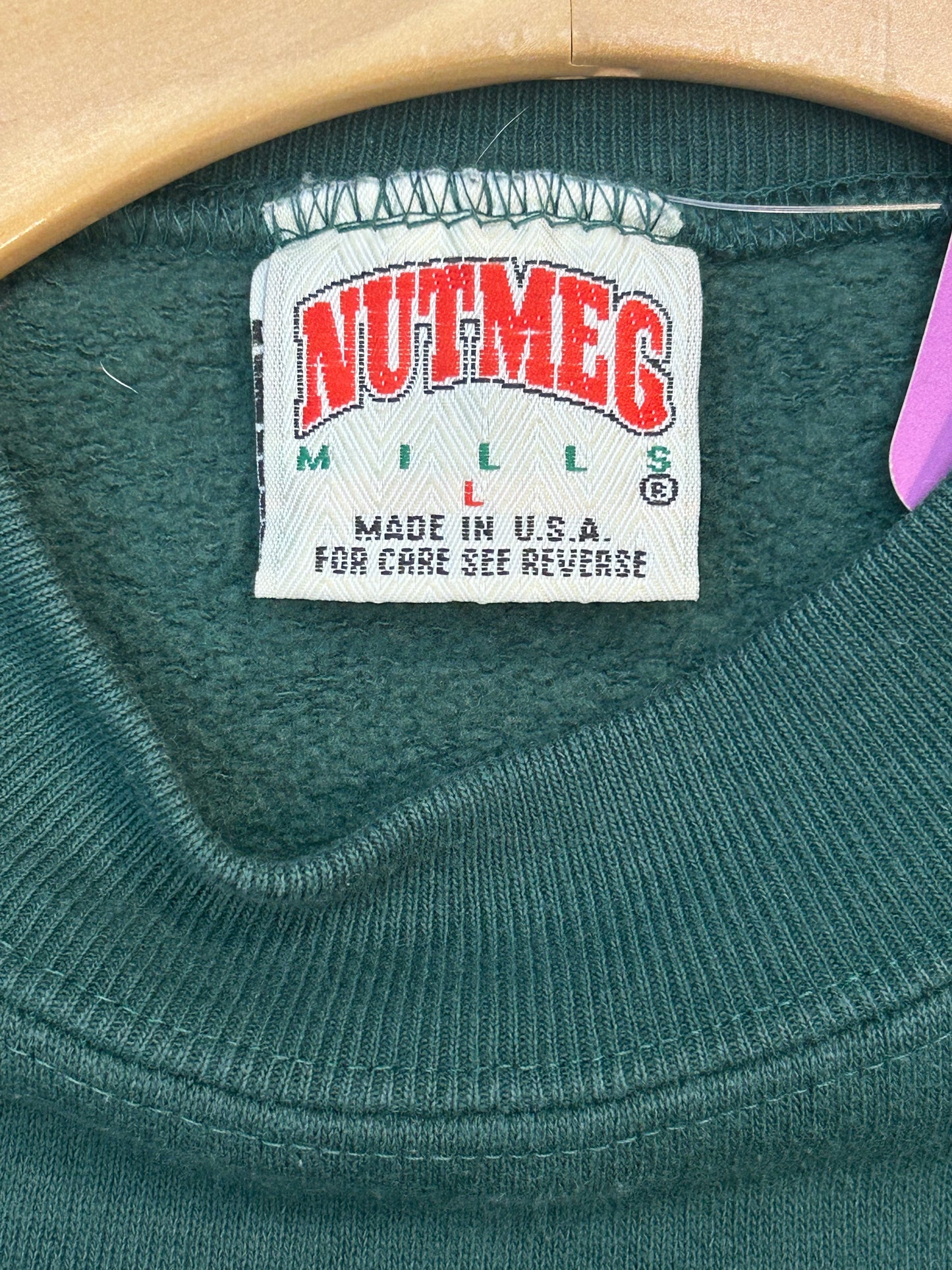 Vintage 1993 Green Bay Packers Team Information Crewneck
