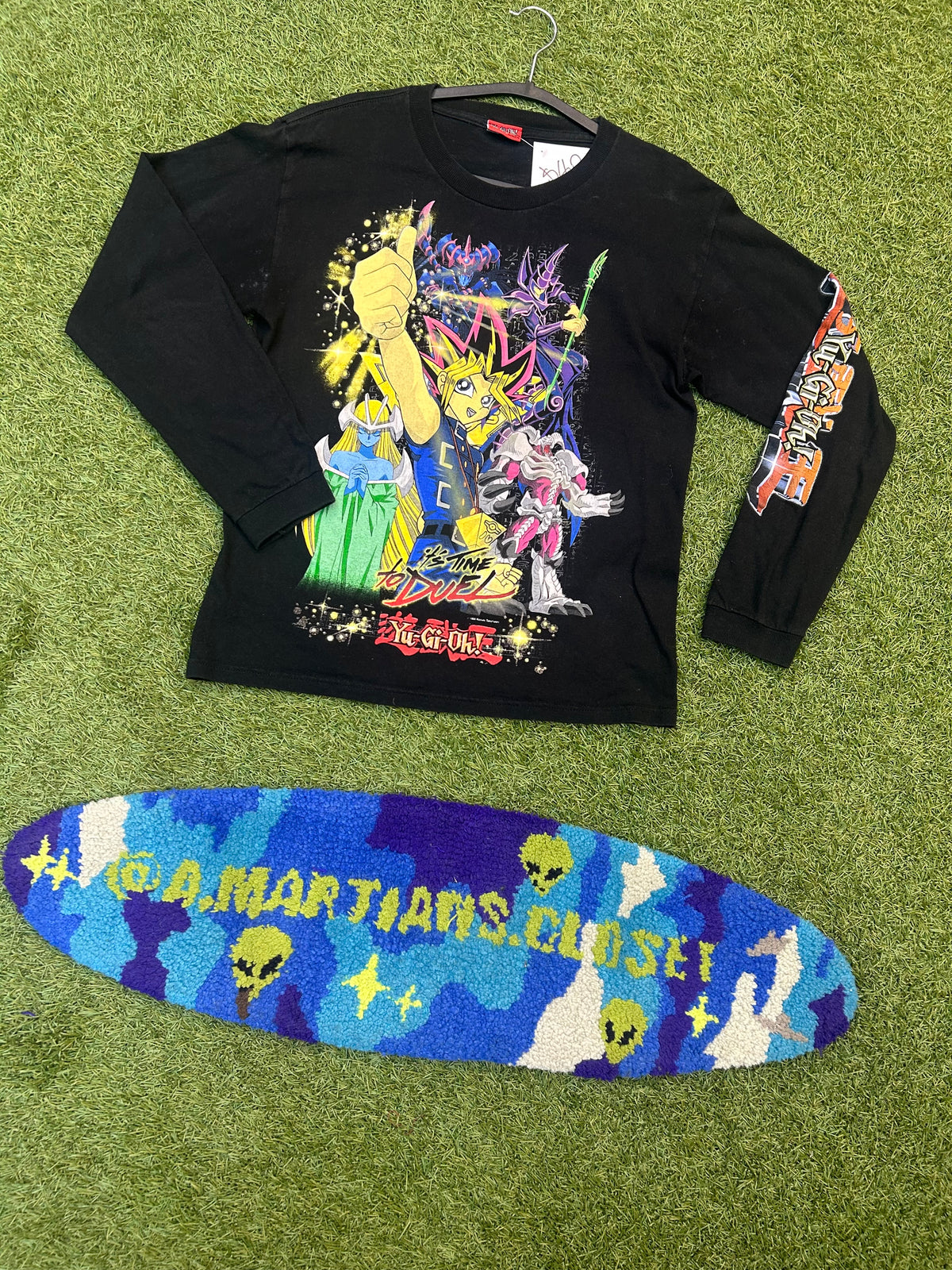 Vintage 90s Yu Gi Oh It’s Time To Dual Long Sleeve Tee