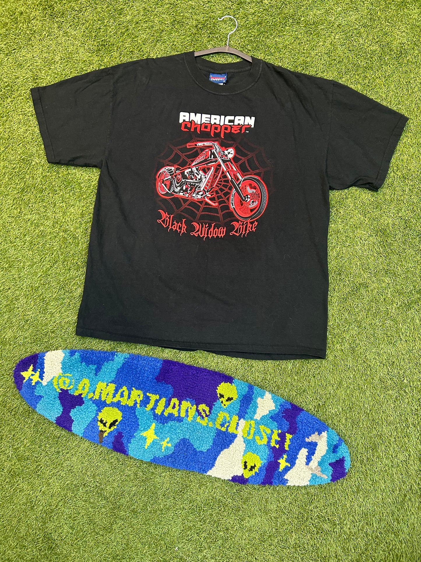 Vintage American Chopper Black Widow Bike Tee