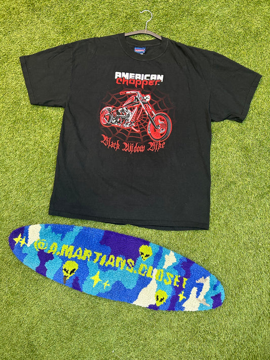 Vintage American Chopper Black Widow Bike Tee