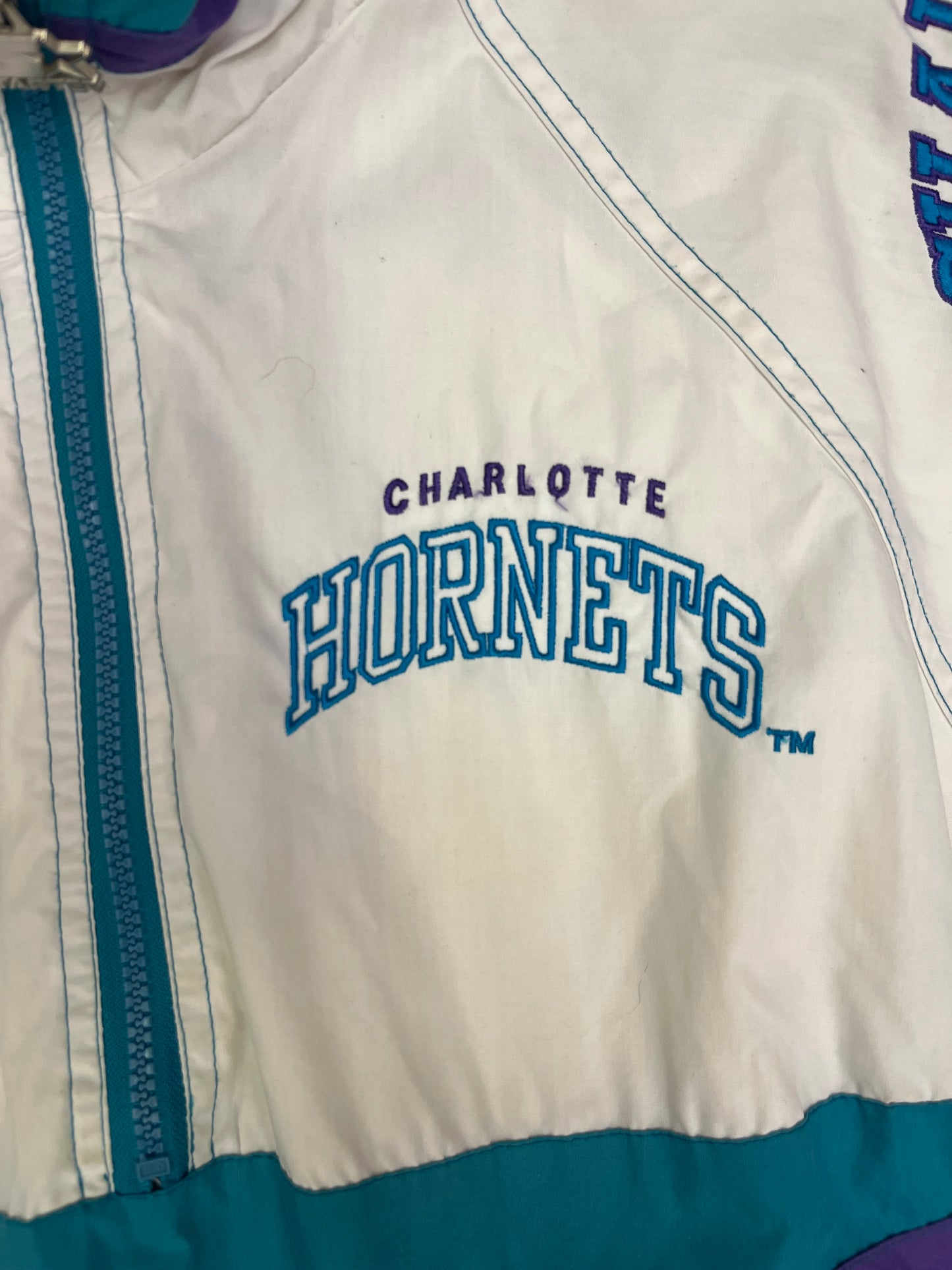 Vintage 90s Charlotte Hornets Starter Jacket