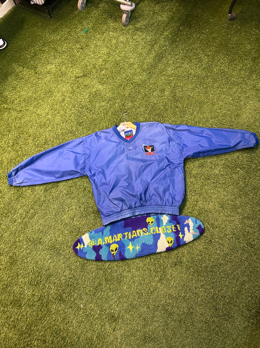 Vintage 90s Cleveland Cavaliers NBA Pullover Nylon Style
