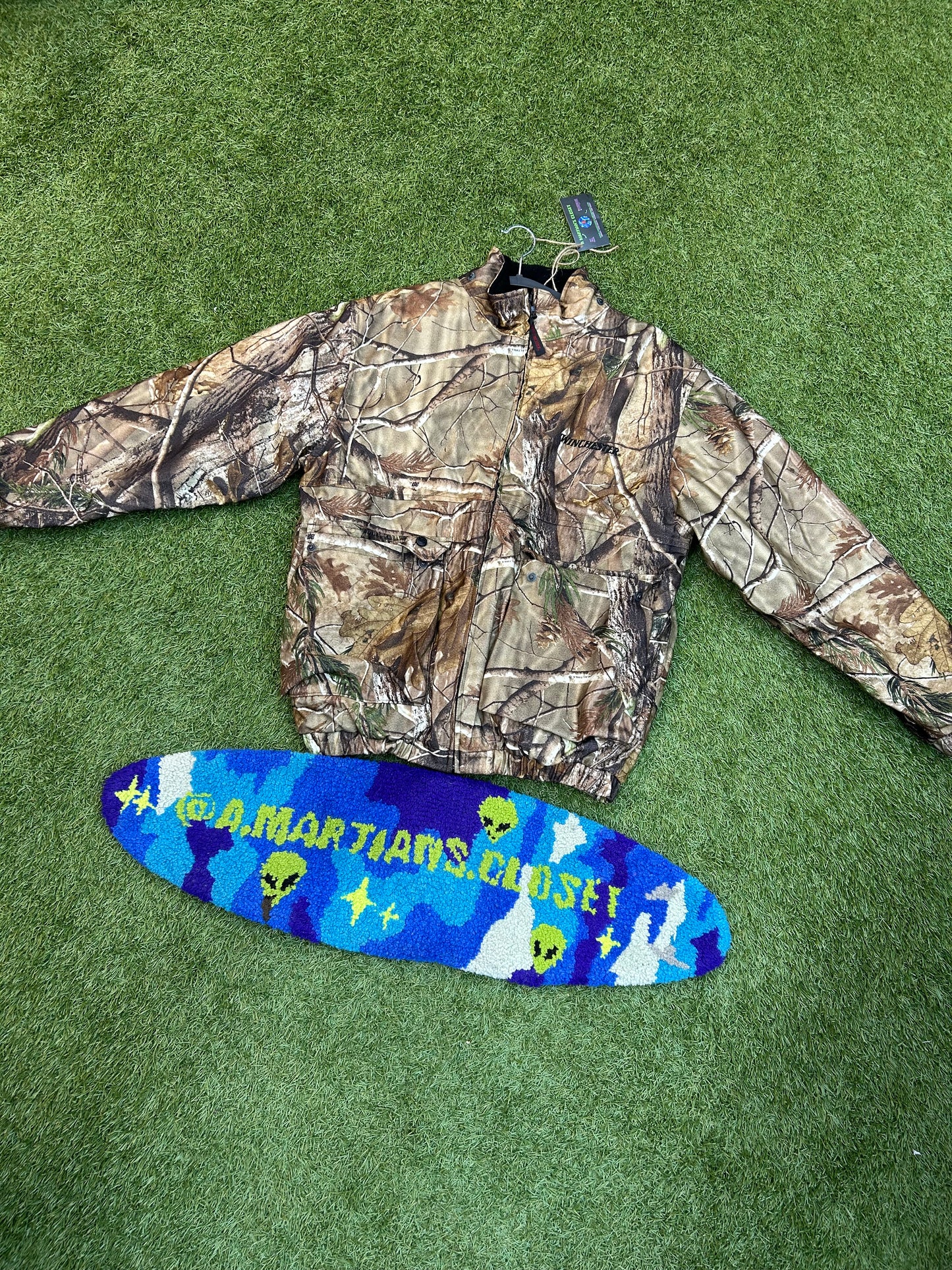 Vintage Winchester Outdoor Sportsman Camo Heavy Jacket