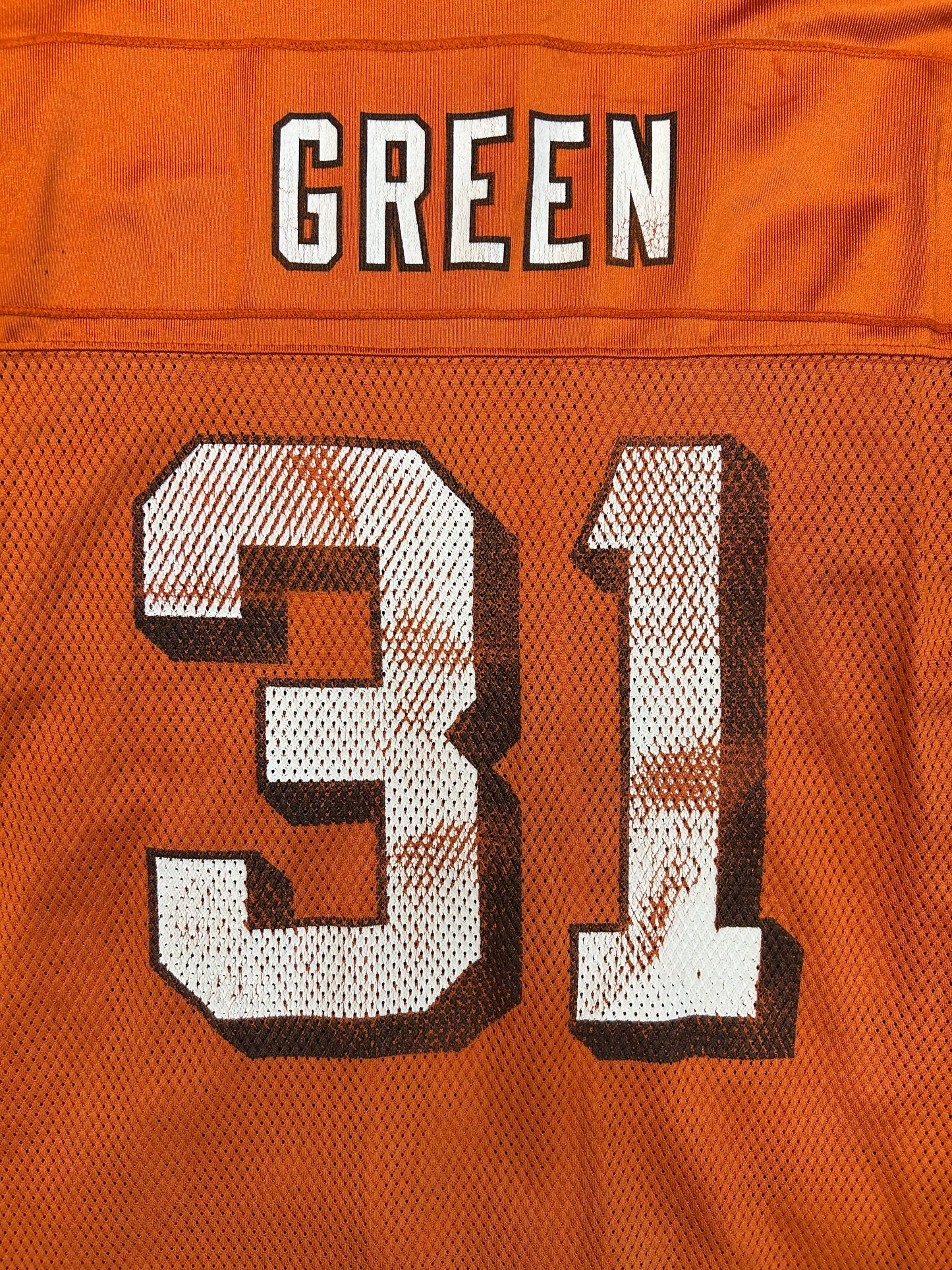 Y2K Reebok Cleveland Browns #31 Green NFL Jersey