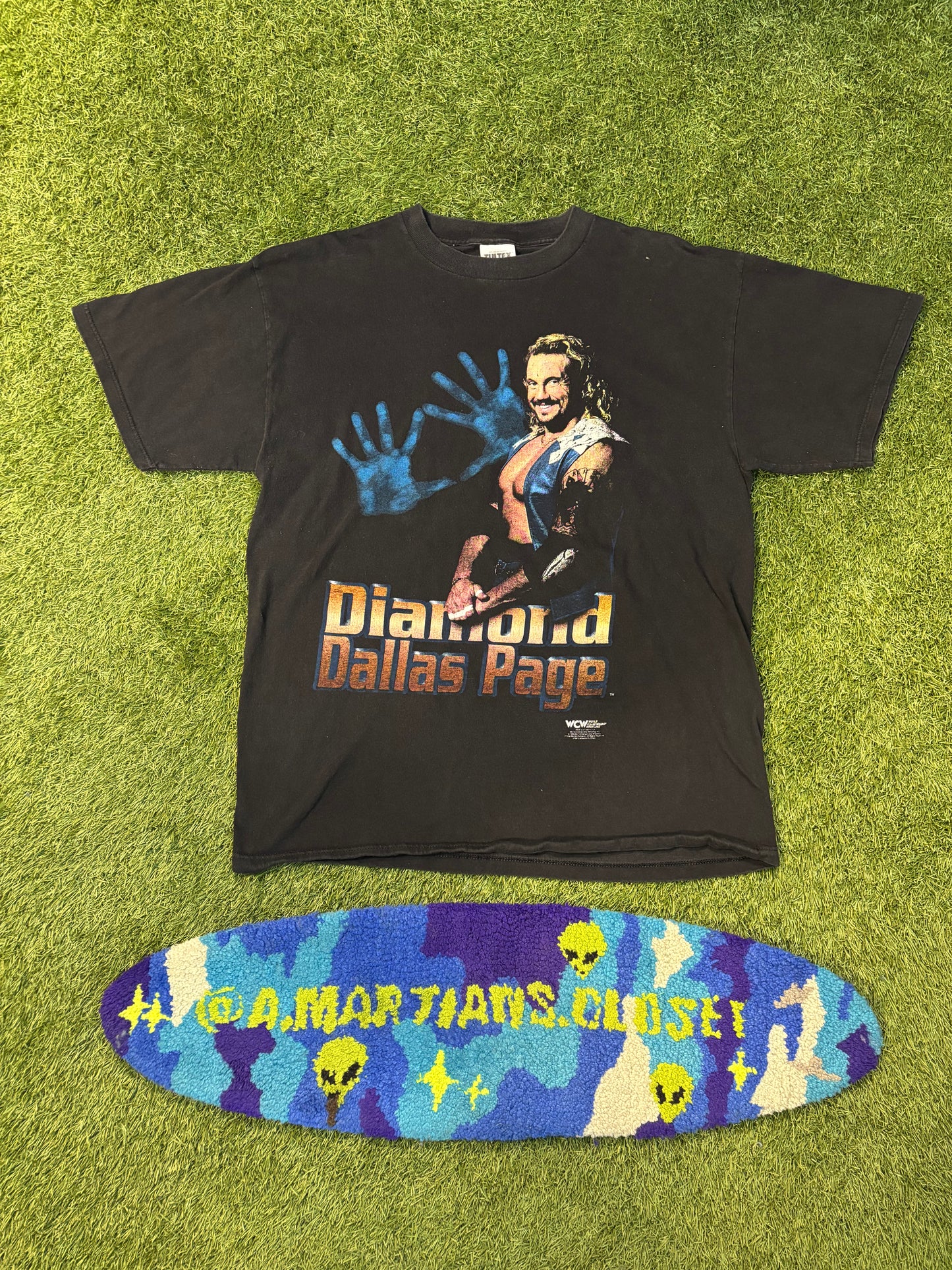 Vintage 1998 WWC Diamond Dallas Page Wrestling Tee