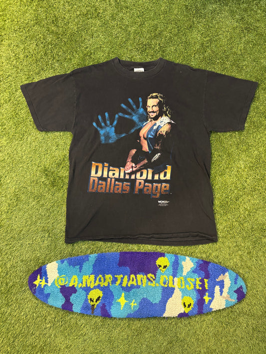 Vintage 1998 WWC Diamond Dallas Page Wrestling Tee