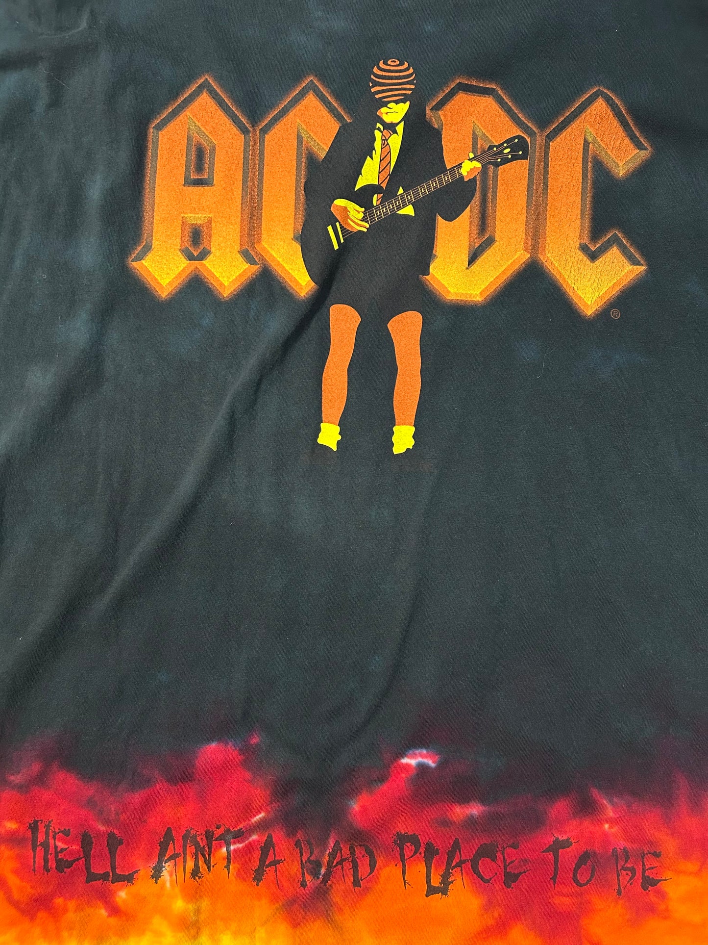 Vintage Liquid Blue AC DC Highway To Hell Band Tee