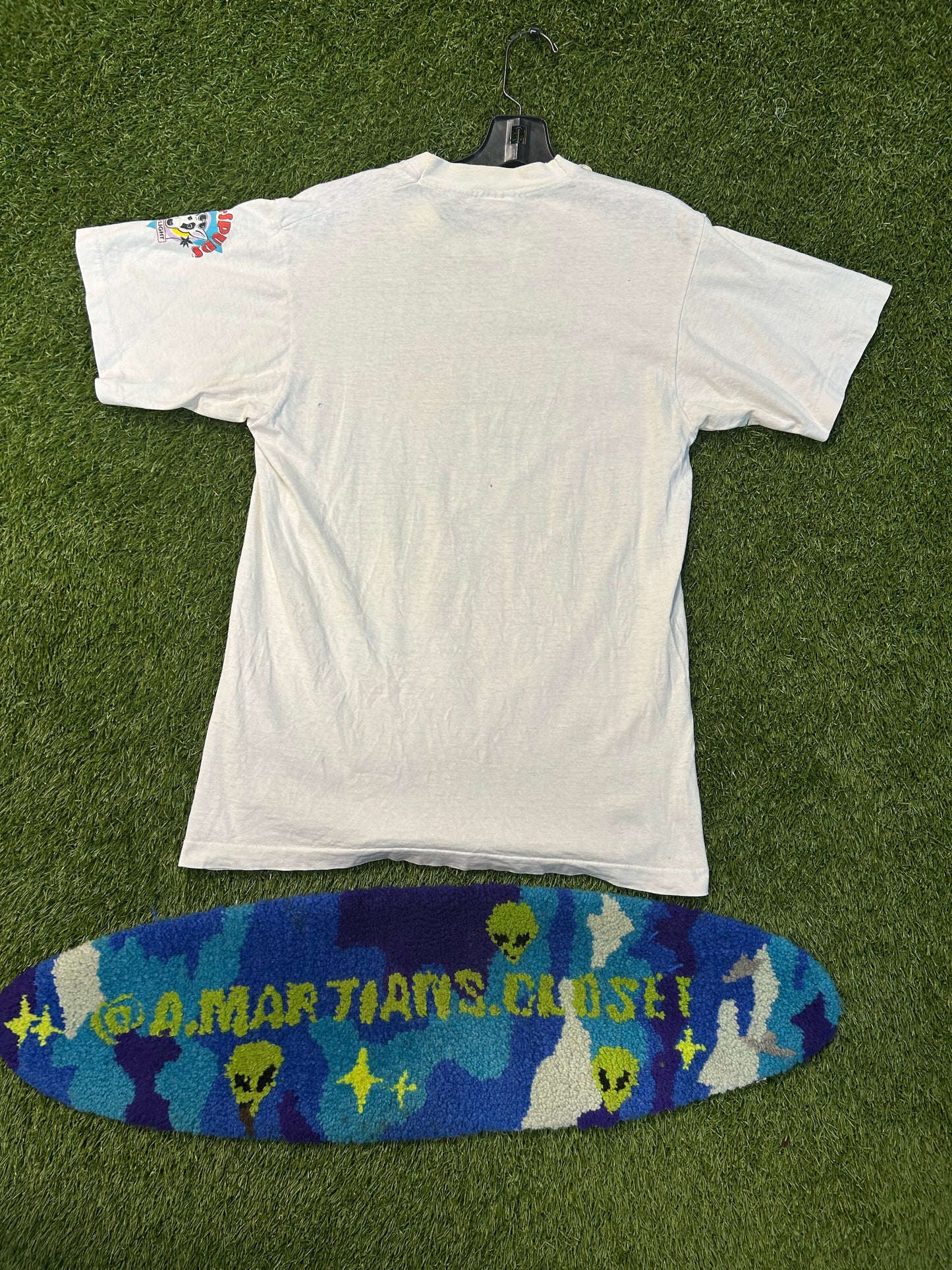 Vintage 1986 Club Spuds Budlight Beer Tee