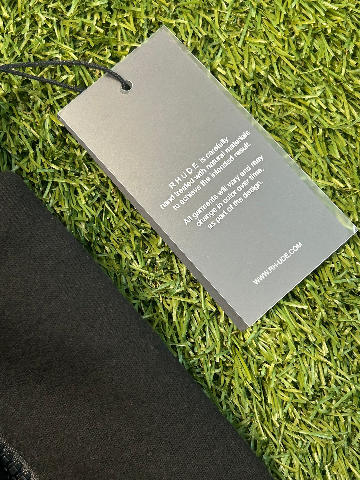 Rhude Black Classic Cargo Colorblock Pattern Sweat Pants