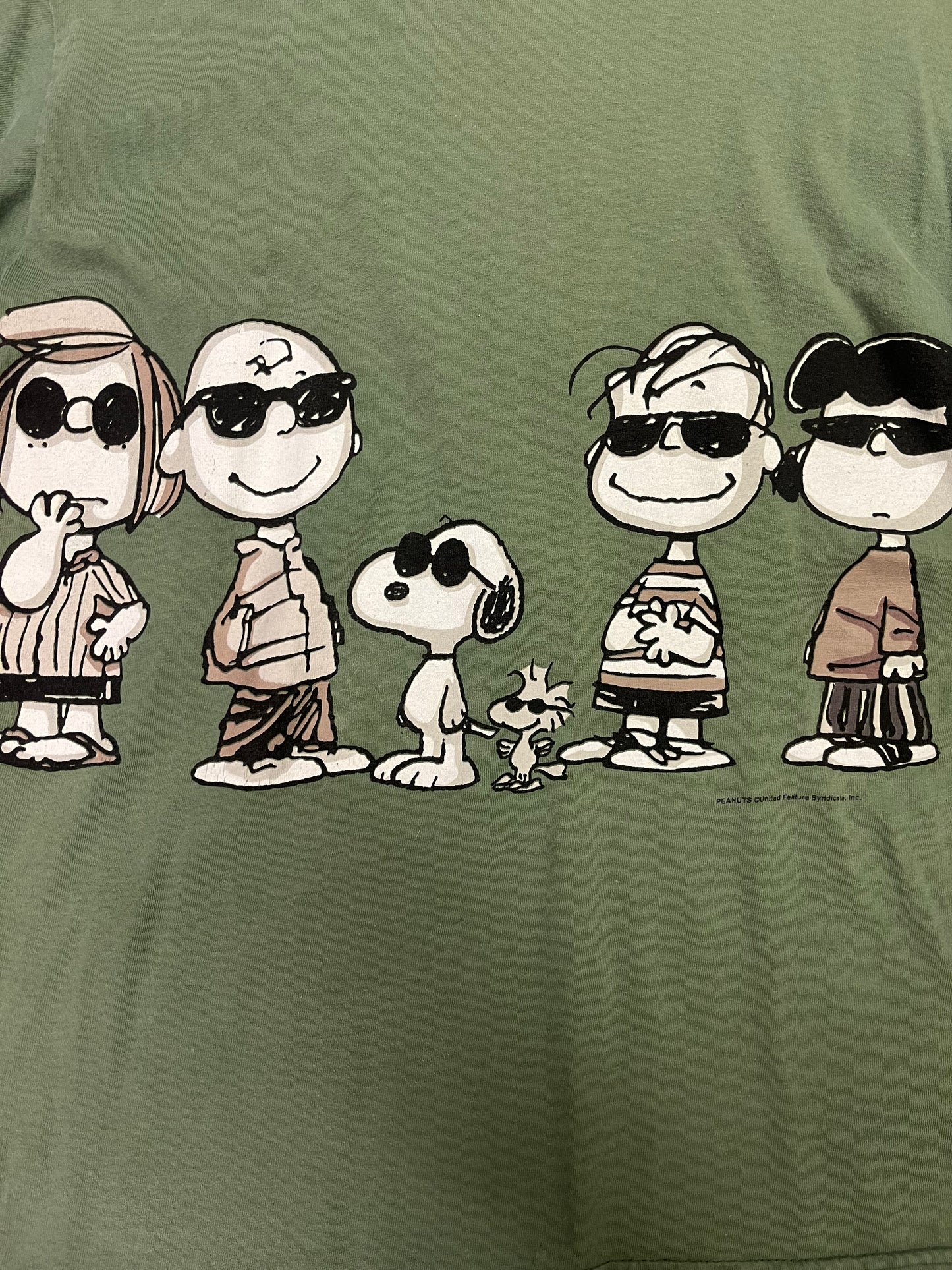 Vintage 90s Peanuts Comic Book Tee